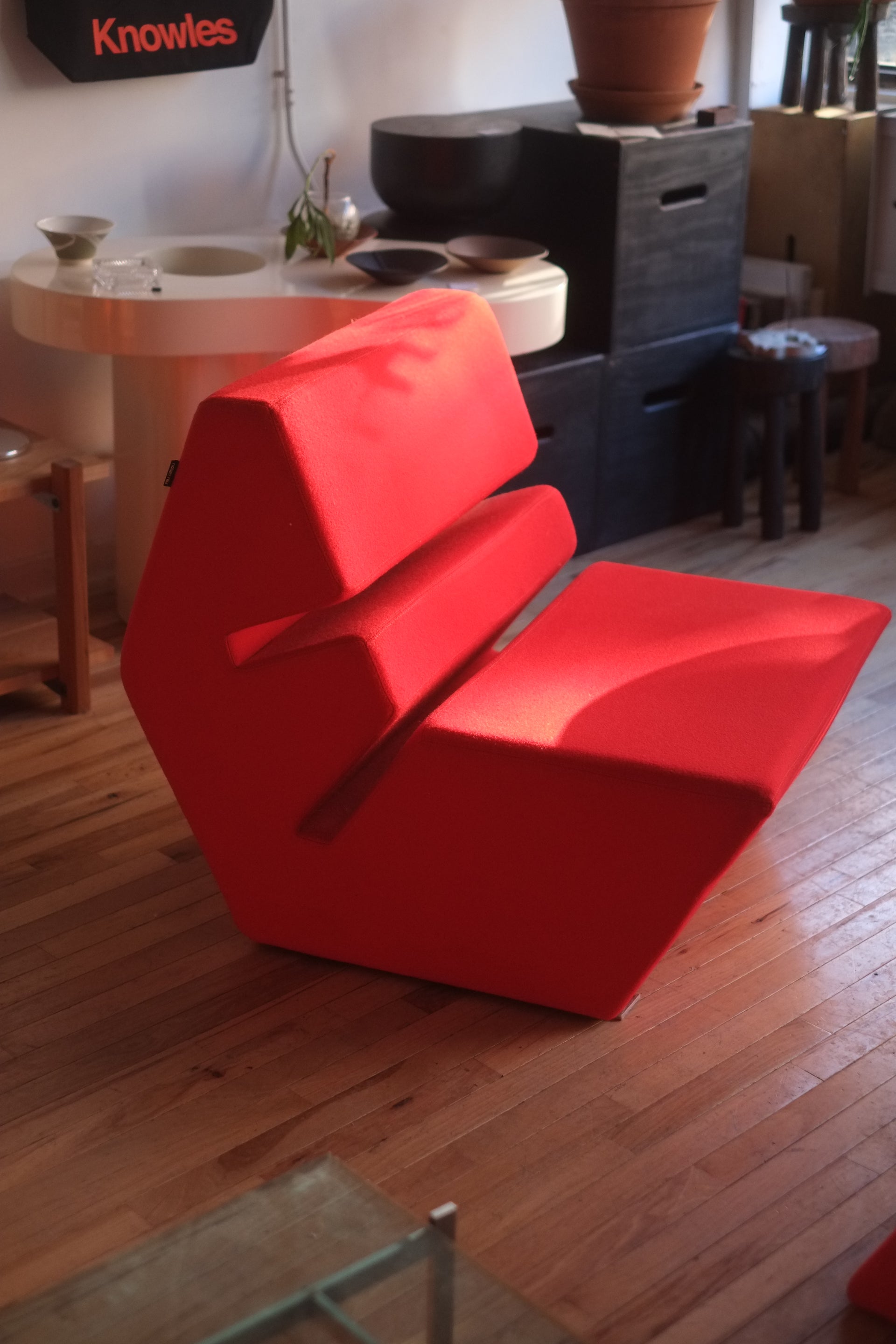 Evo Lounge Chair w/ Ottoman by Nolen Niu