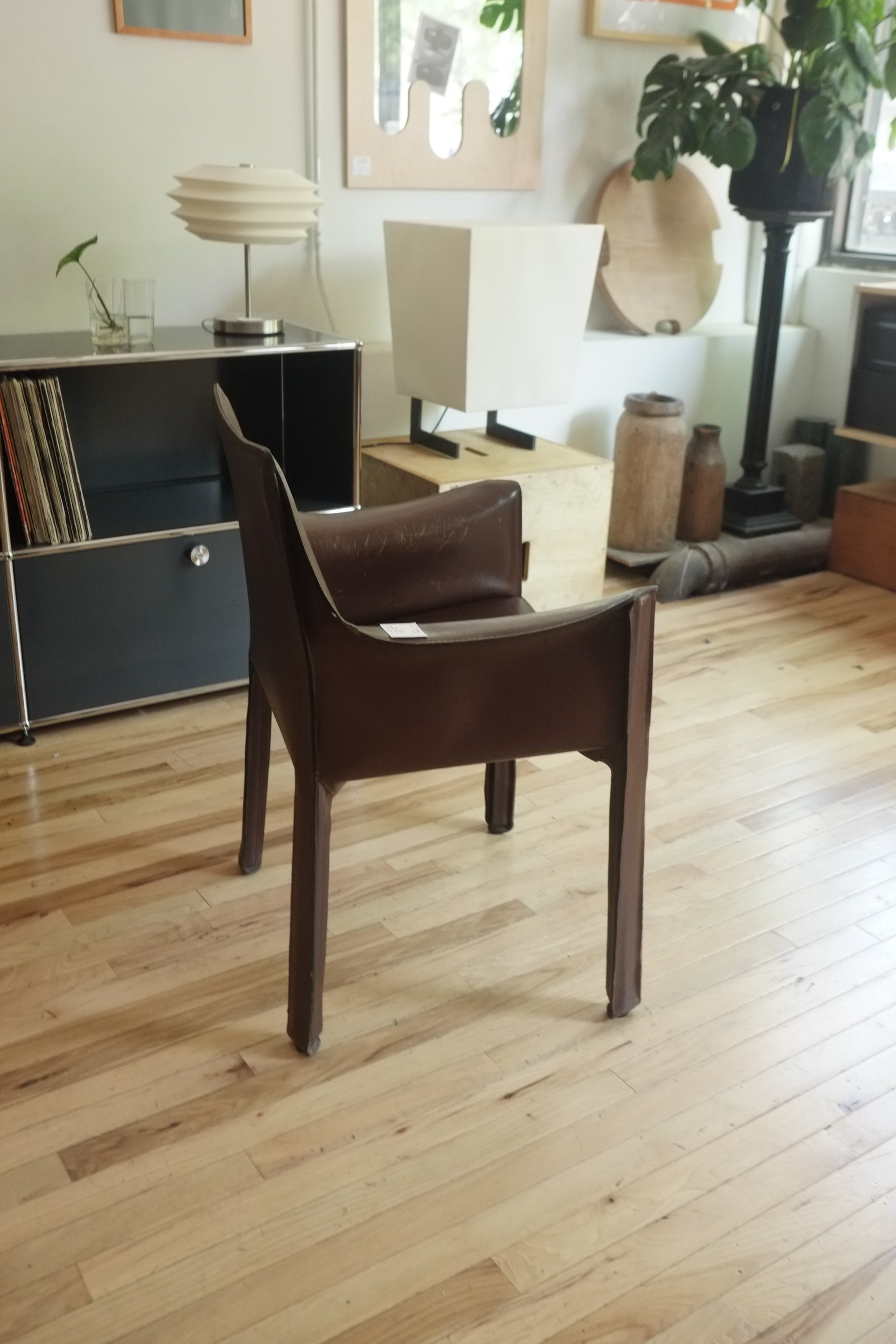 Cab 413 Armchair by Mario Bellini for Cassina