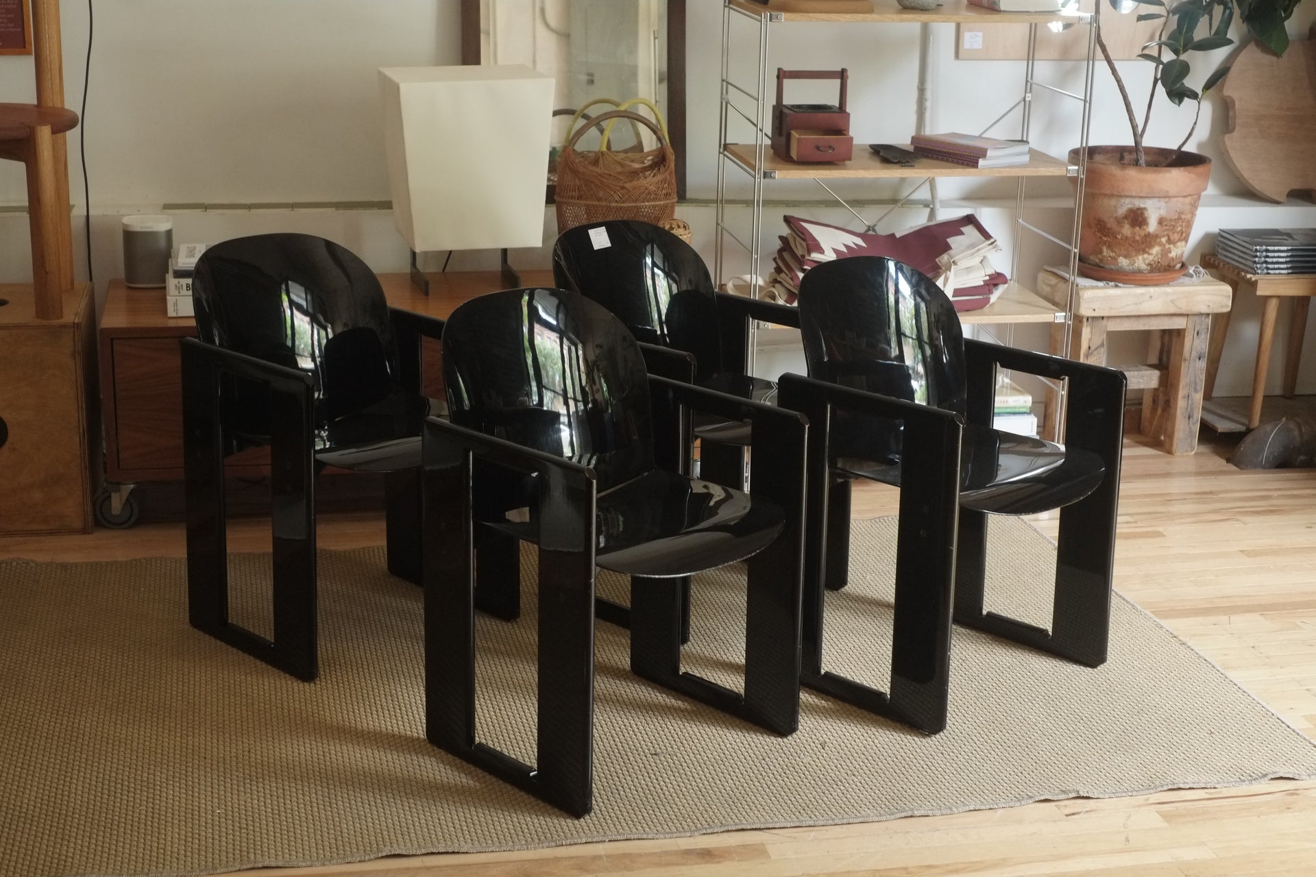 'Dialogo' armchairs by Afra & Tobia Scarpa for B&B Italia