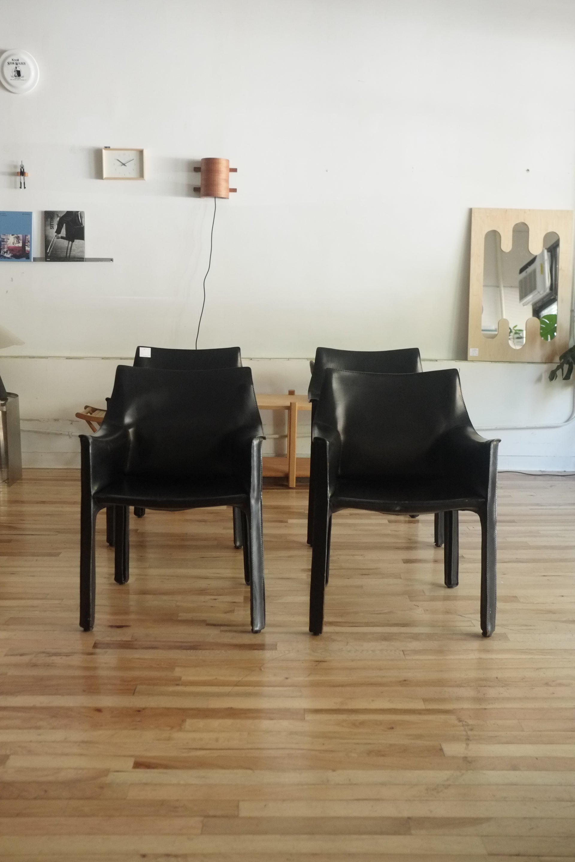 Cab 413 Armchairs by Mario Bellini for Cassina