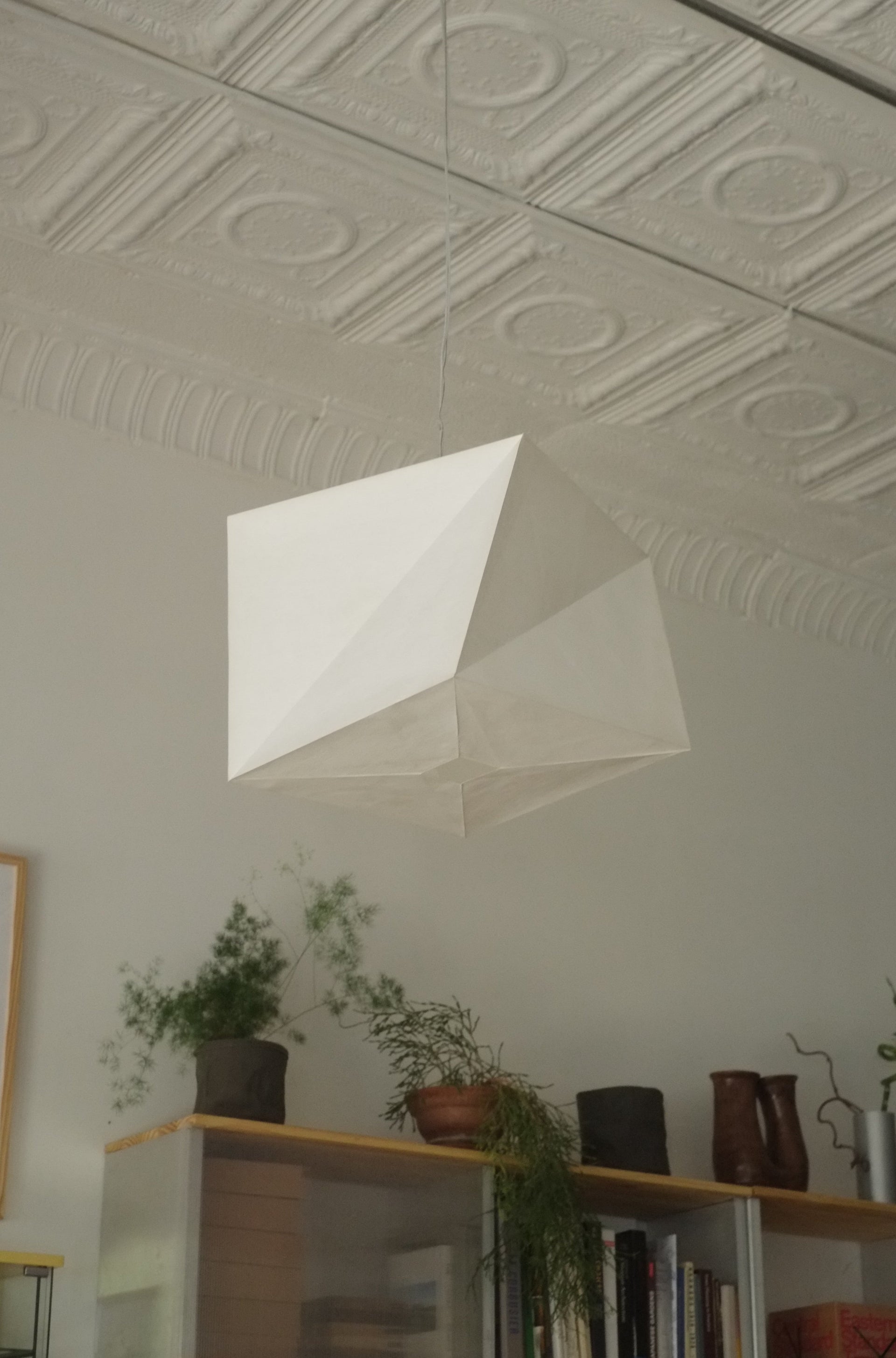 Issey Miyake 'Hakofugu' Ceiling light for Artemide