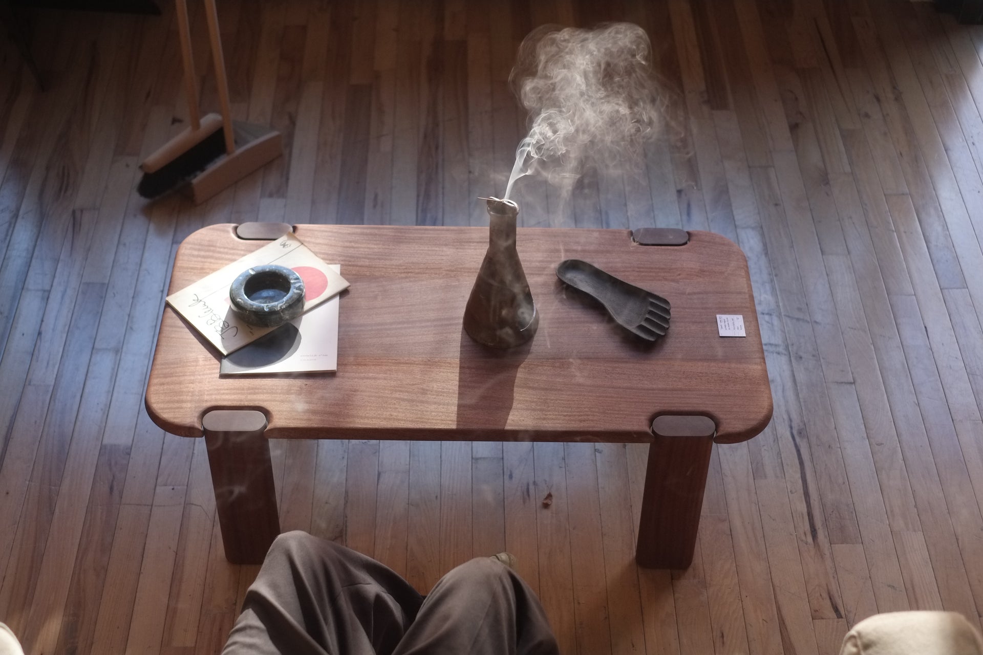KAVE TABLE BY AIDAN ELIAS FOR LICHEN NYC
