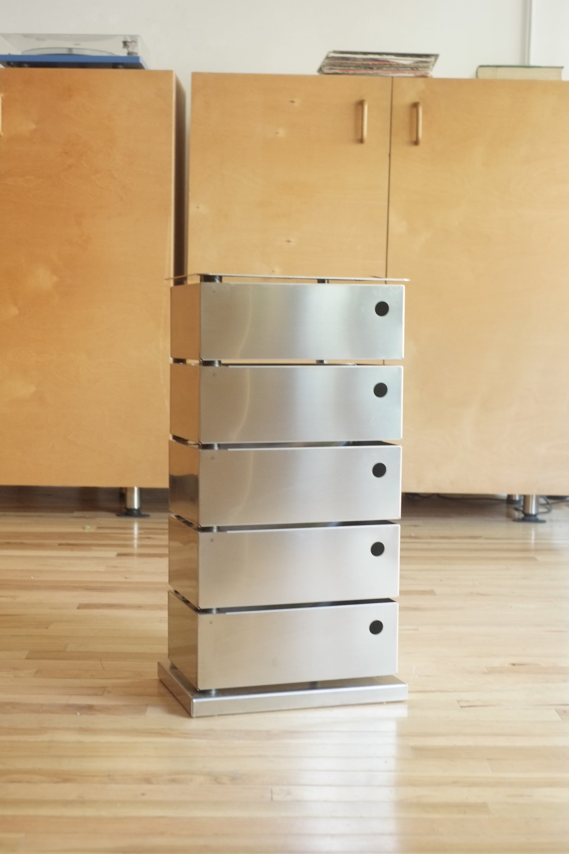 5-Drawer Pivot Cabinet (Stainless Steel)