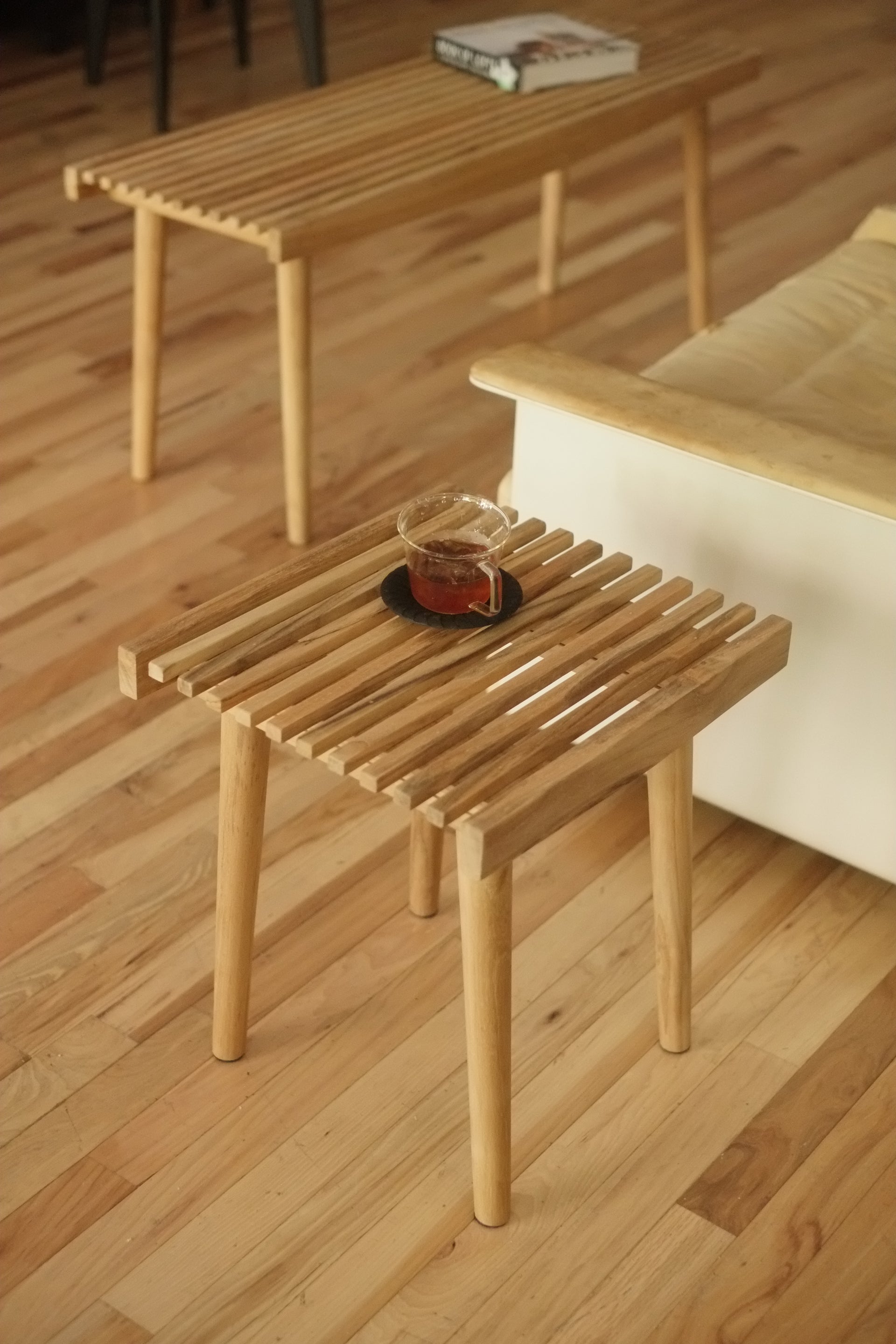 Uno Ora Stool BY SPRING COPENHAGEN (TEAK)