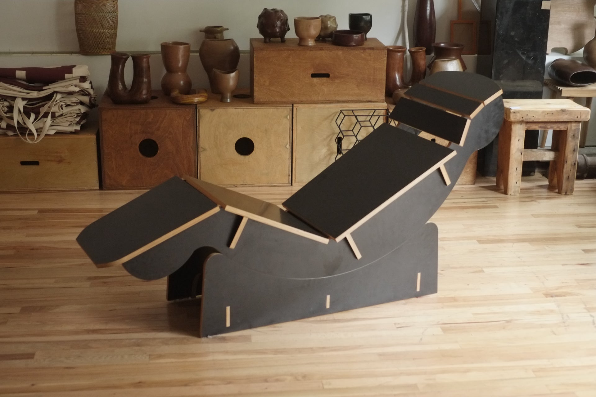 Plywood Chaise Lounge chair