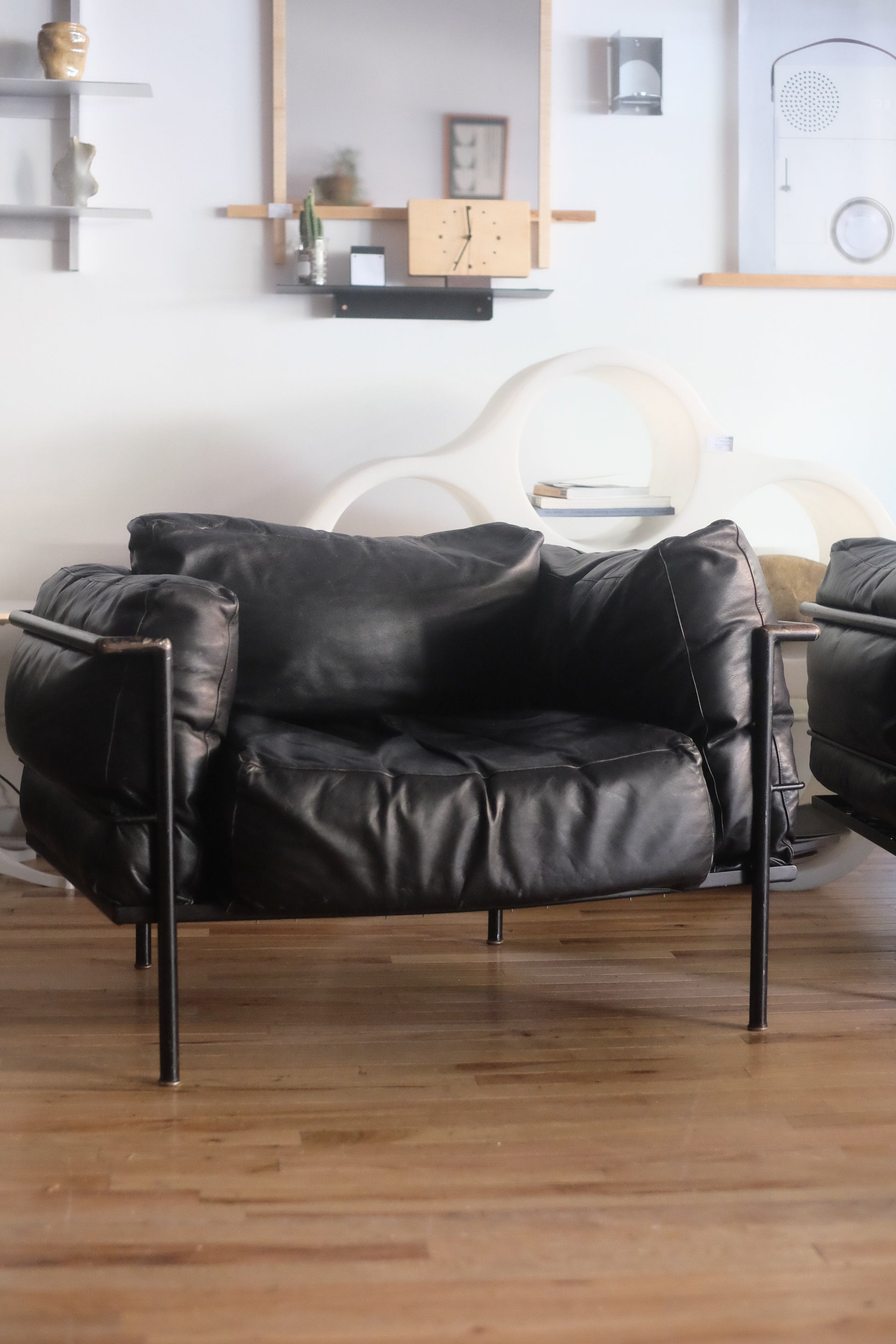 LC3 Lounge Chairs - Black Leather (Price Per)