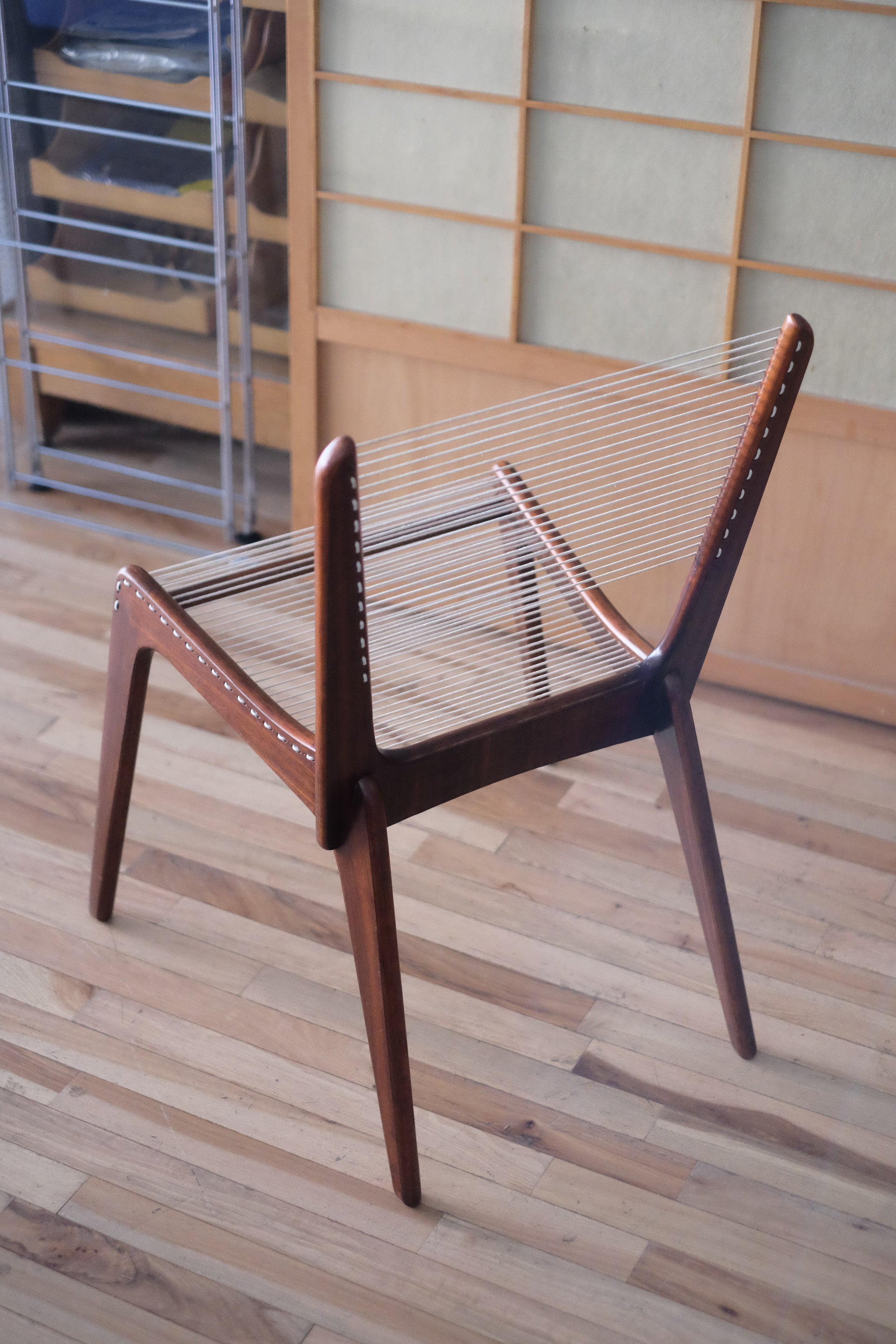 Cord Chair by Jacques Guillon C. 1953