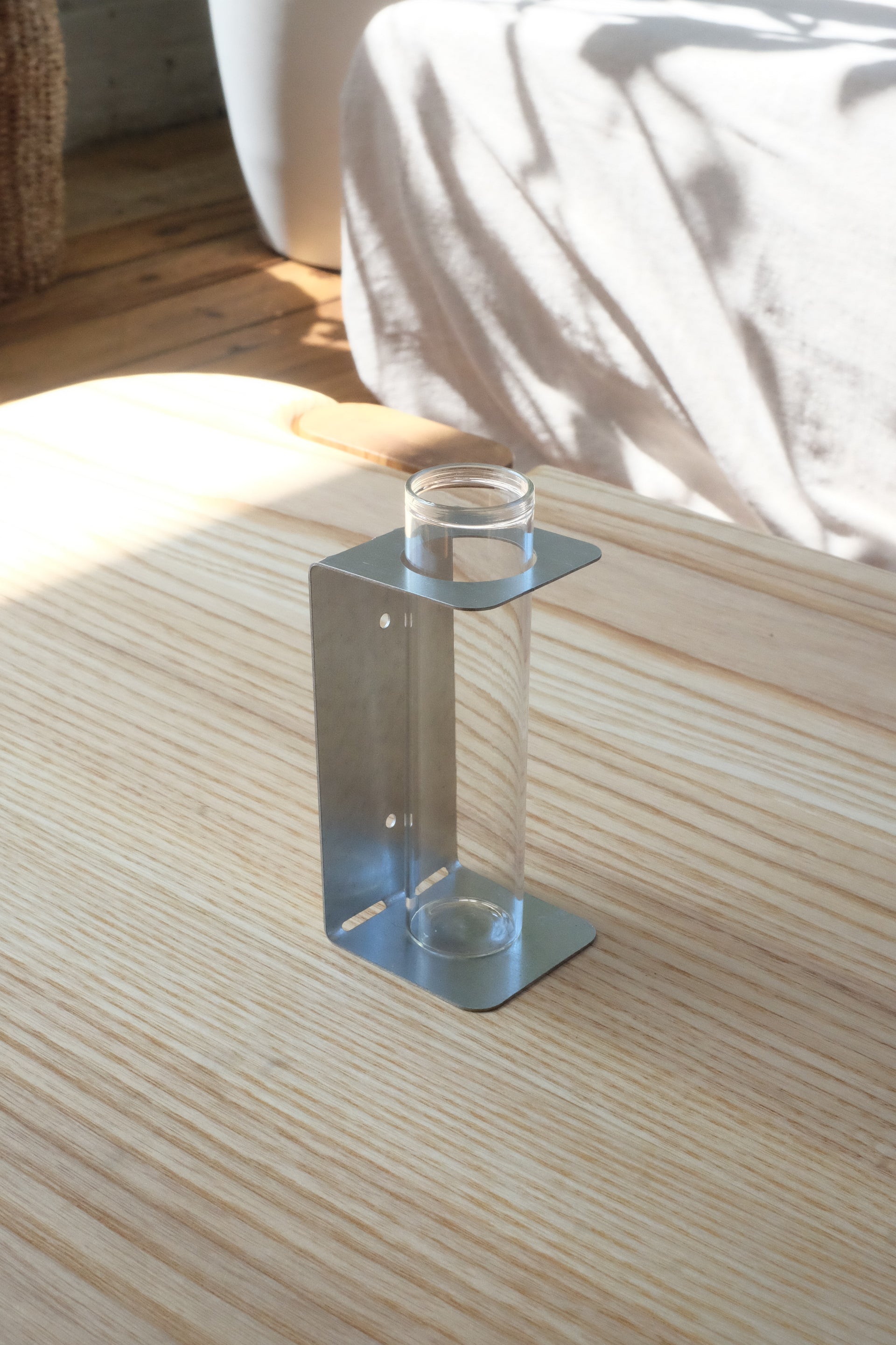 Galvanized Wall Bud Vase