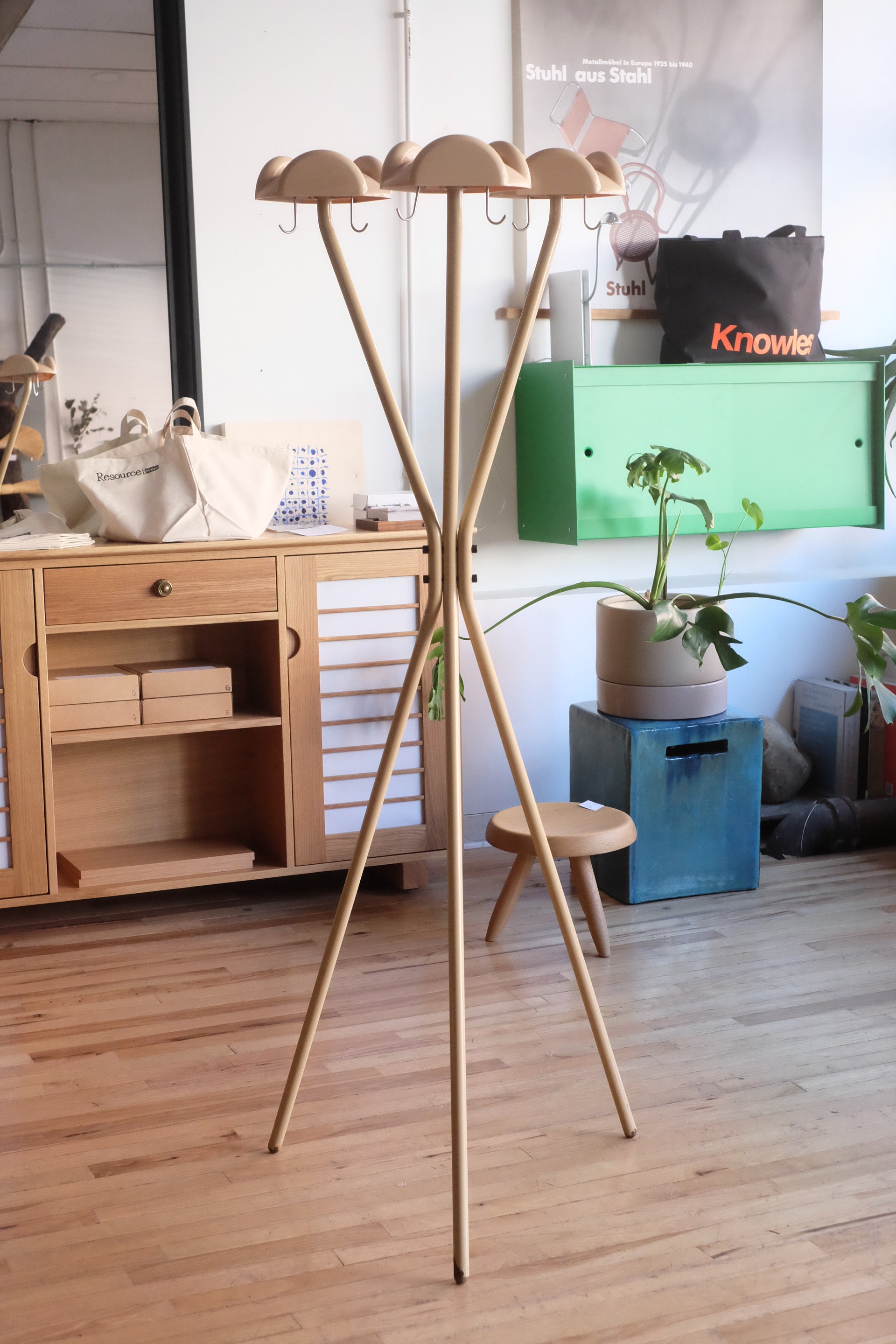 'Tricorno Tre' Coat Rack by Enzo Mari for Danese Milano