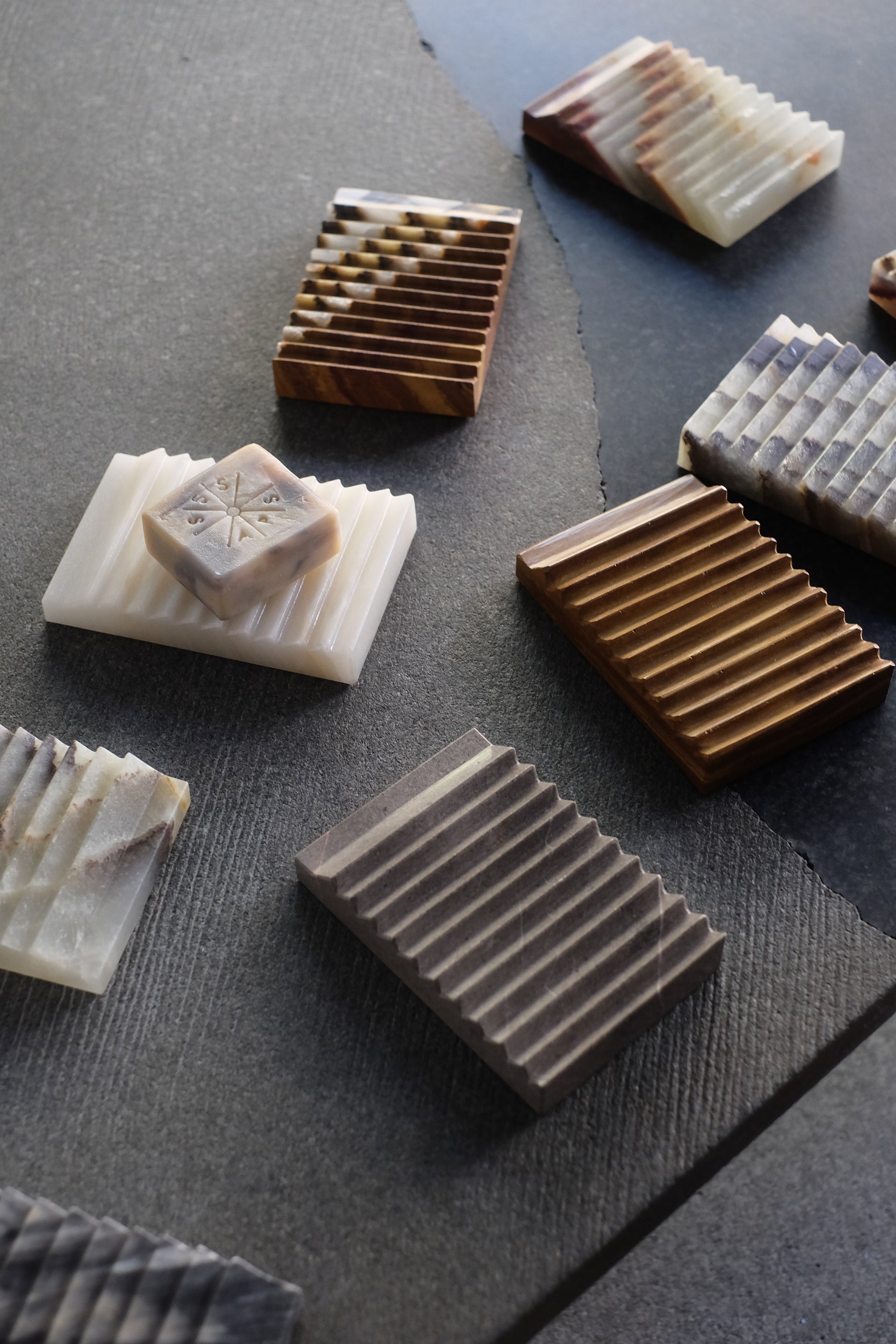 Stone Soap Dishes by Apapacho