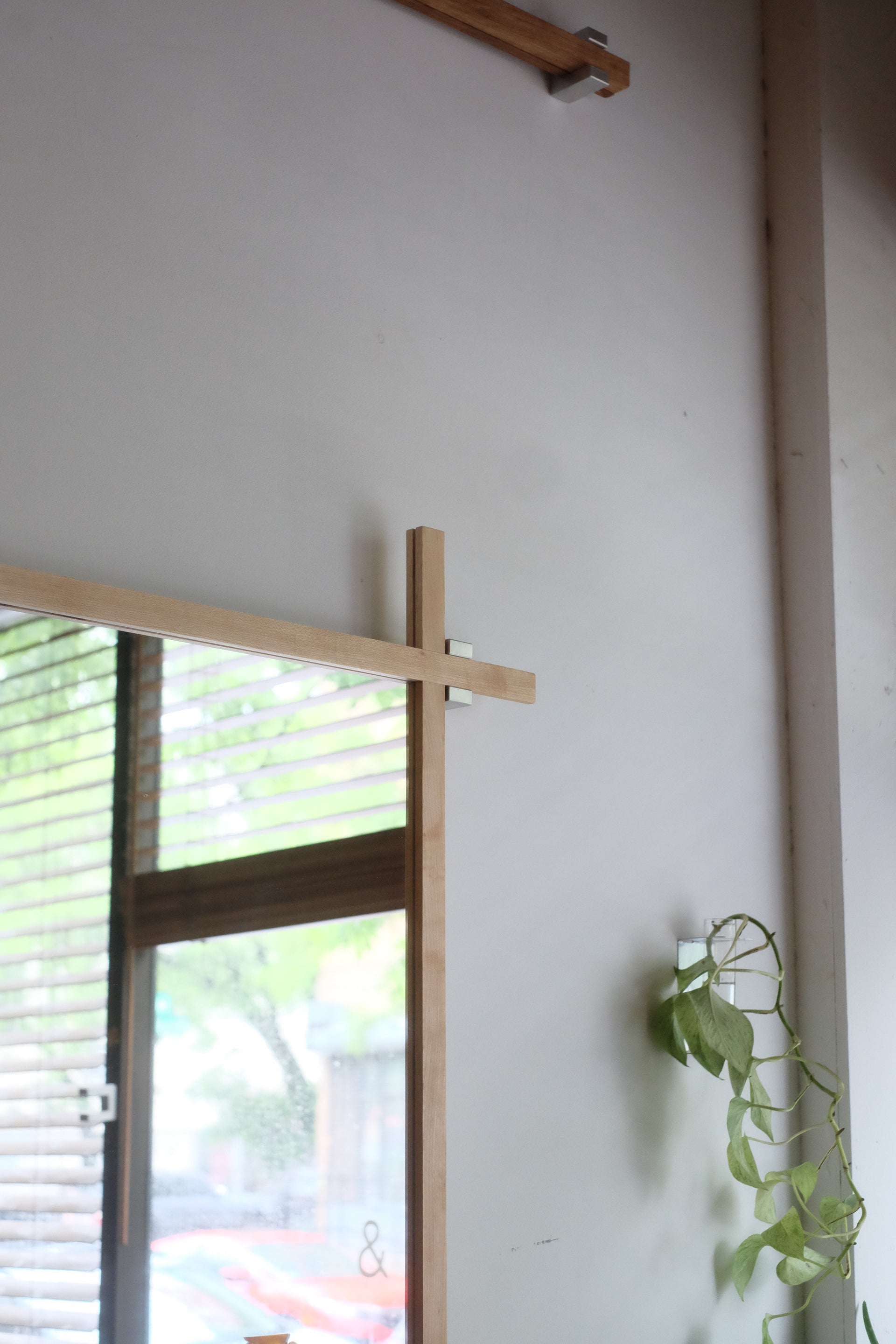 Maple Hanging Wall Mirror by Ed Be