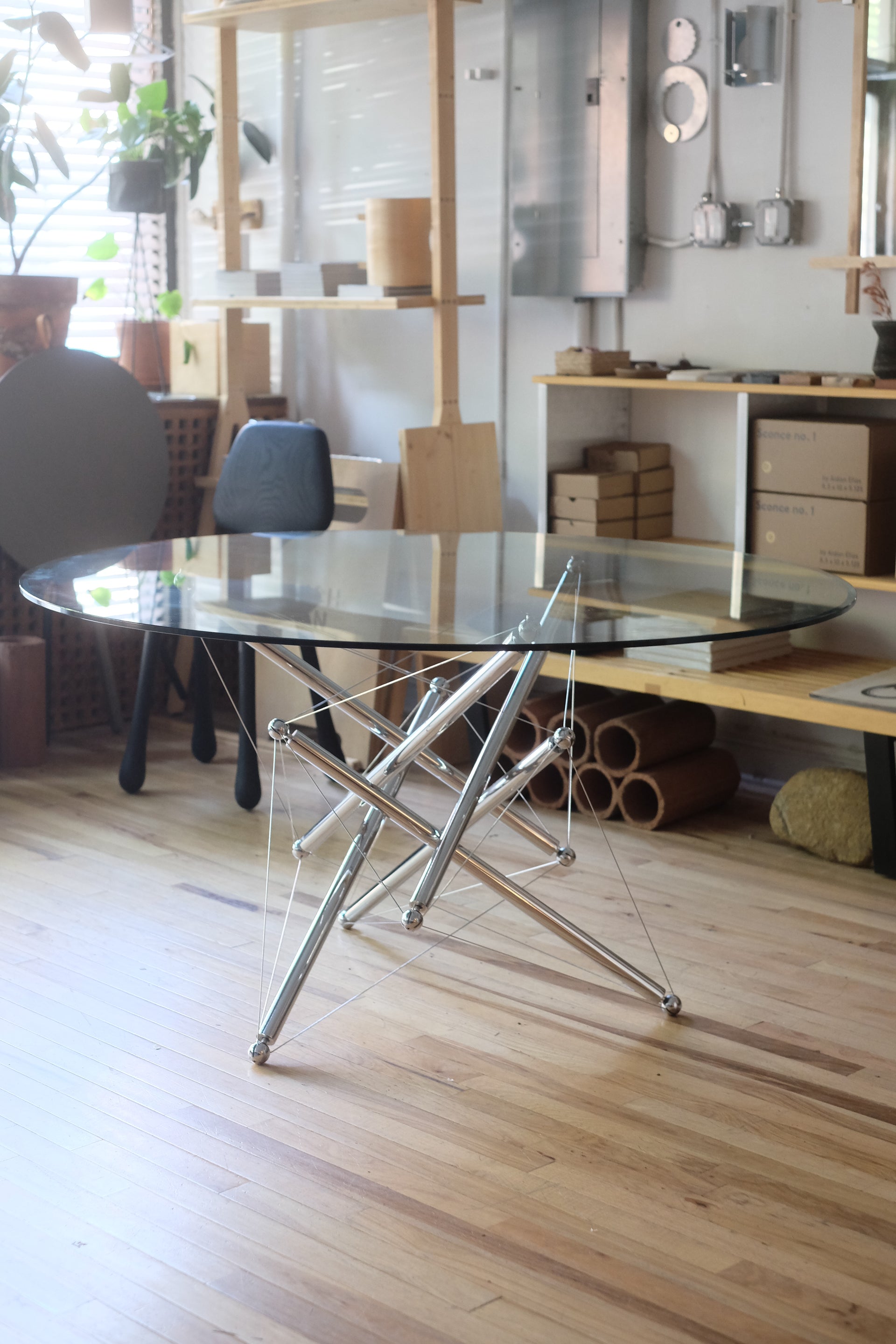 714 Tensegrity Dining Table By Theodore Waddell for Cassina