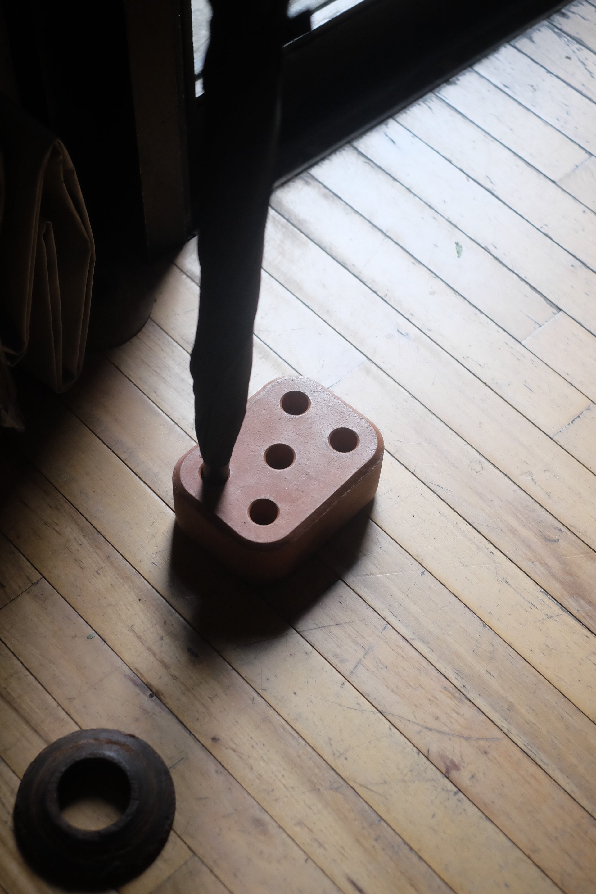 Brick Door Stop / Umbrella Stand by Moheim