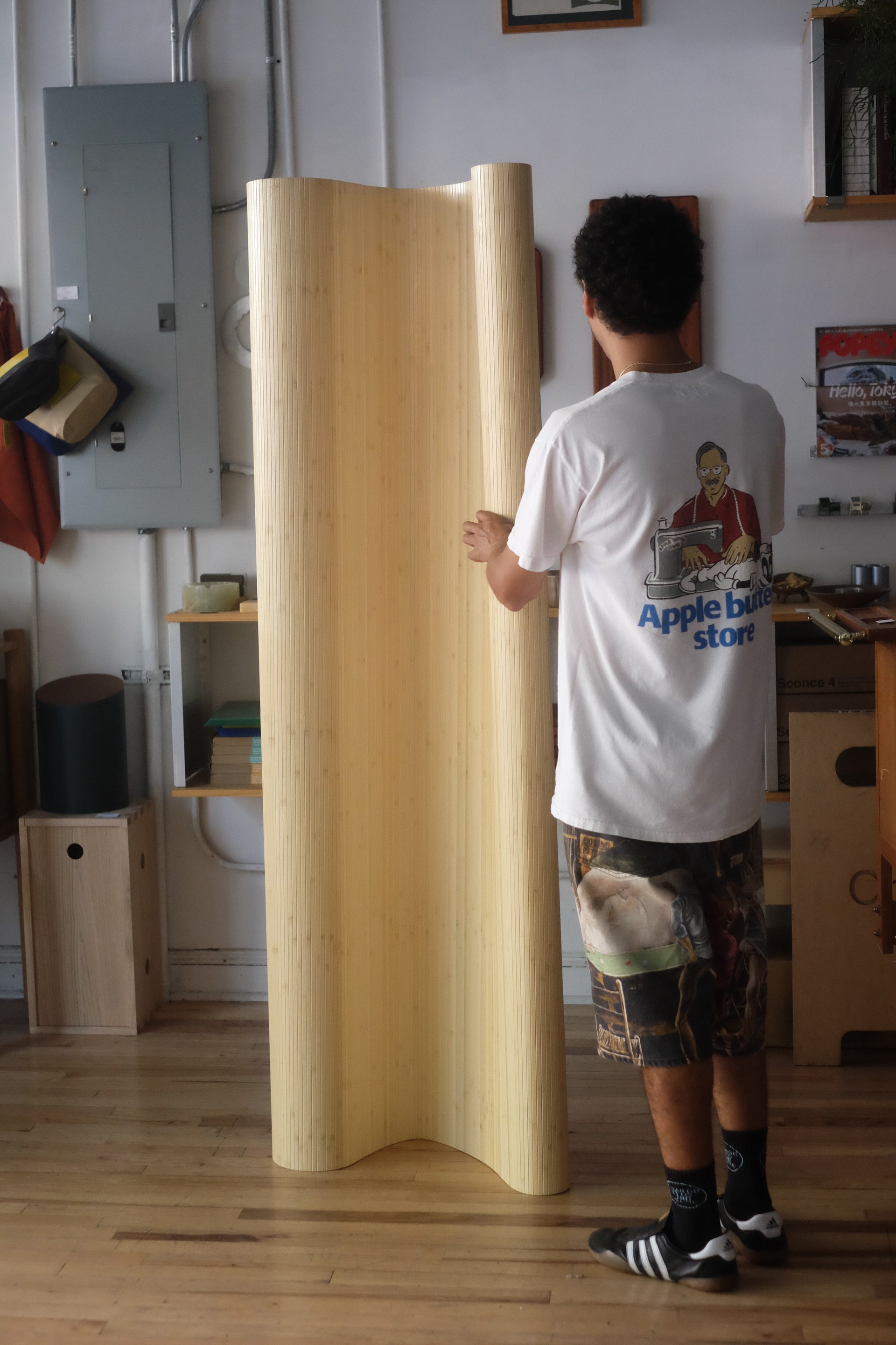 Rent: Bamboo Room Divider in HONEY