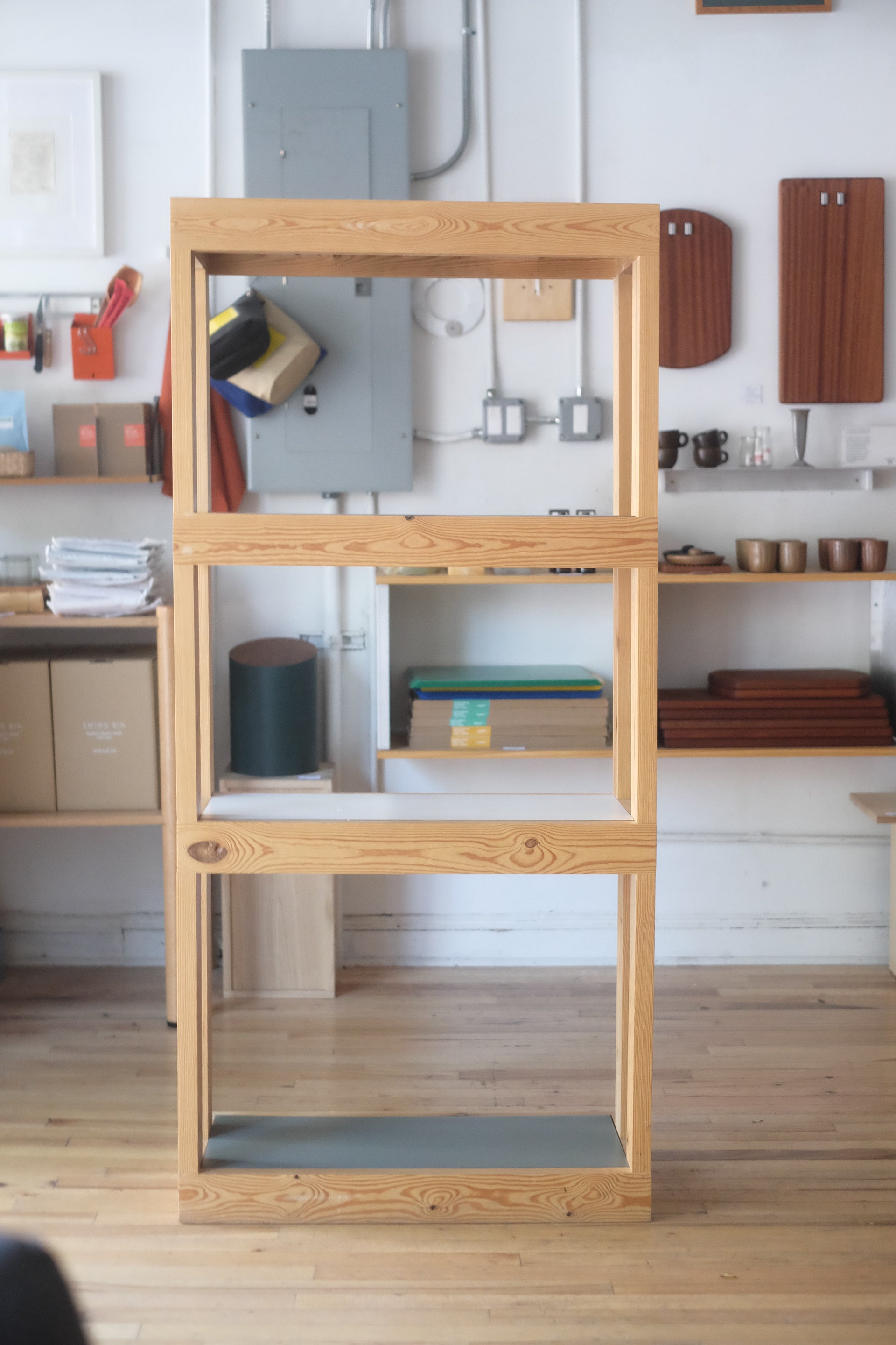 Custom Pine Shelves