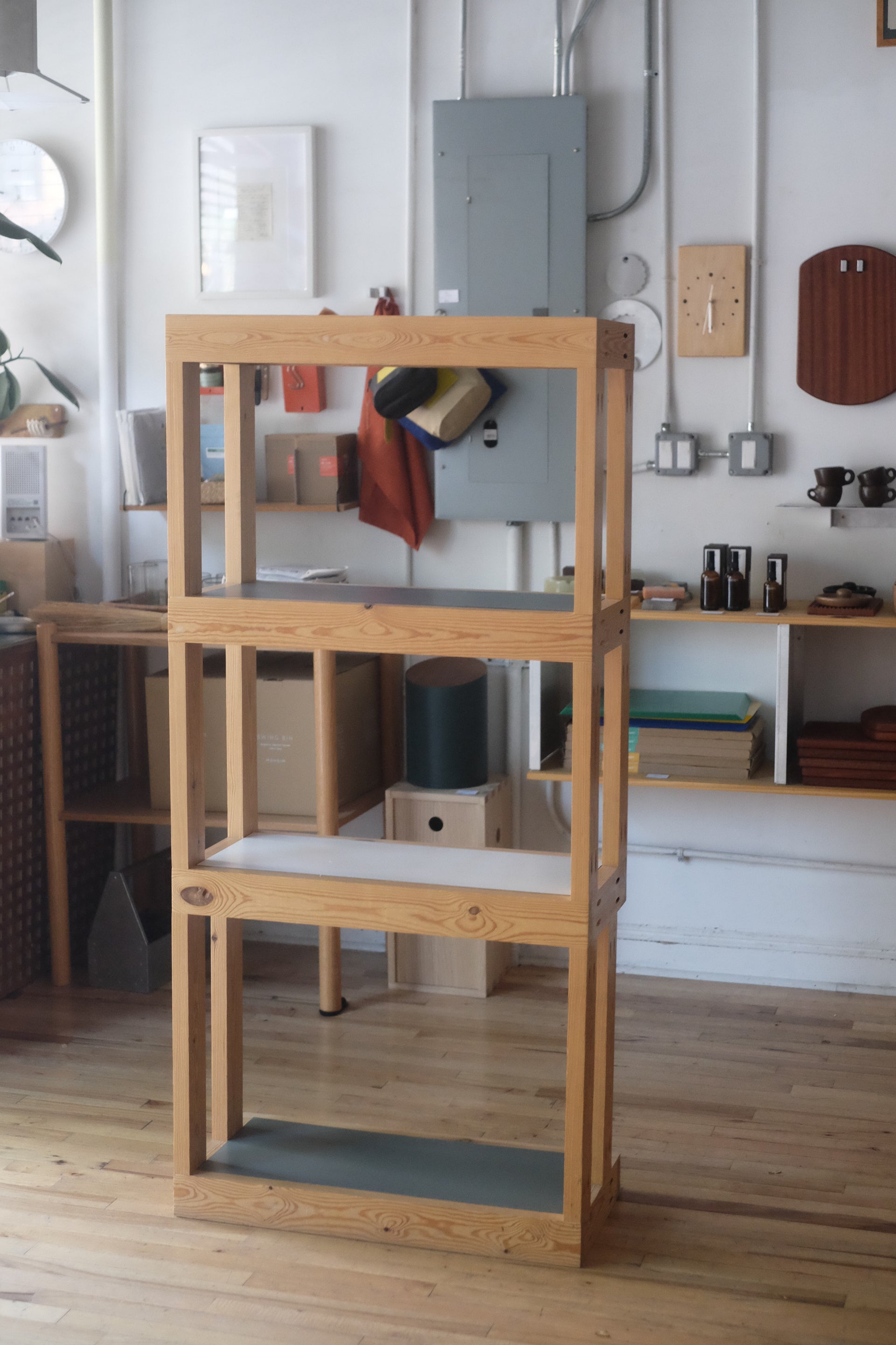 Custom Pine Shelves