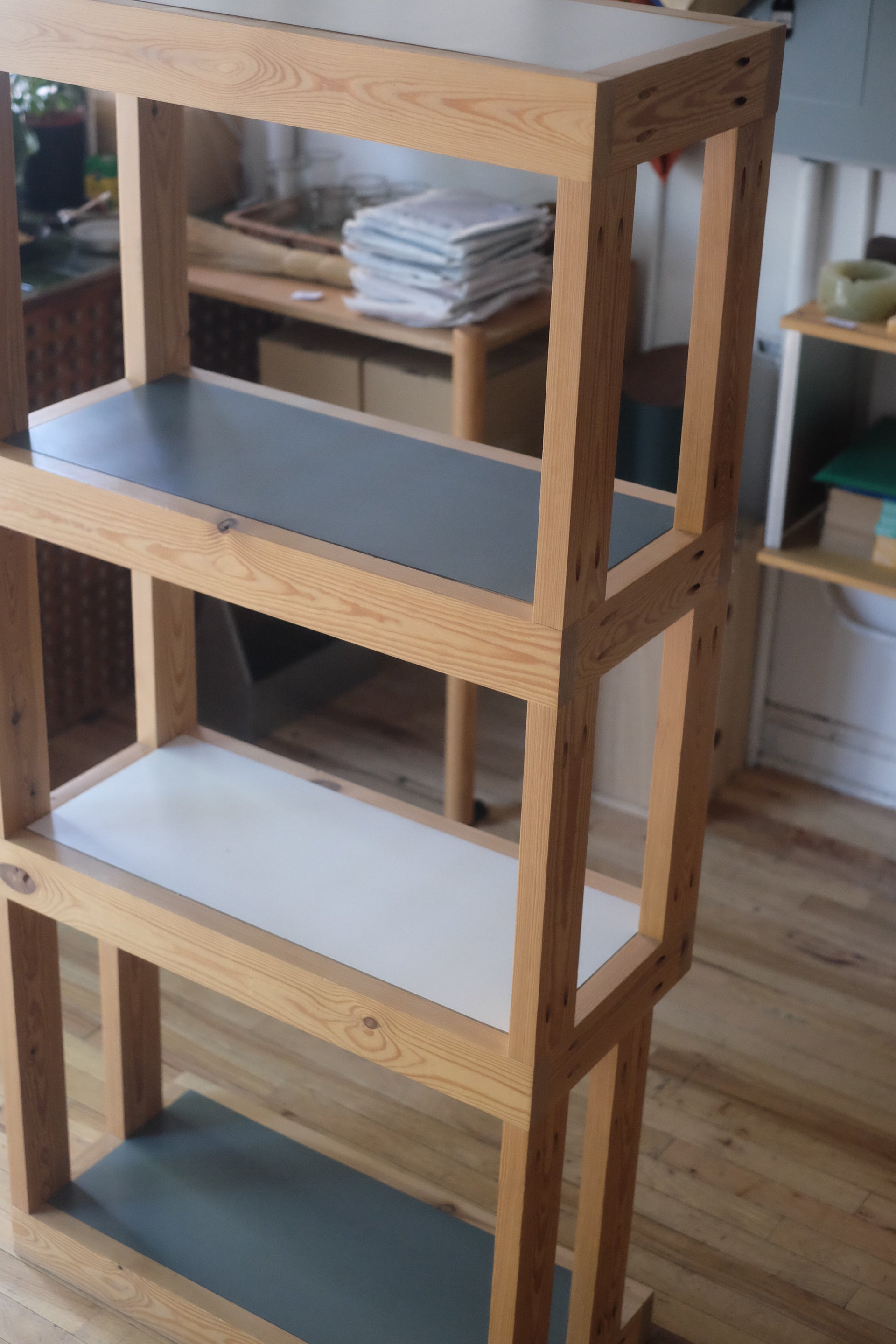 Custom Pine Shelves