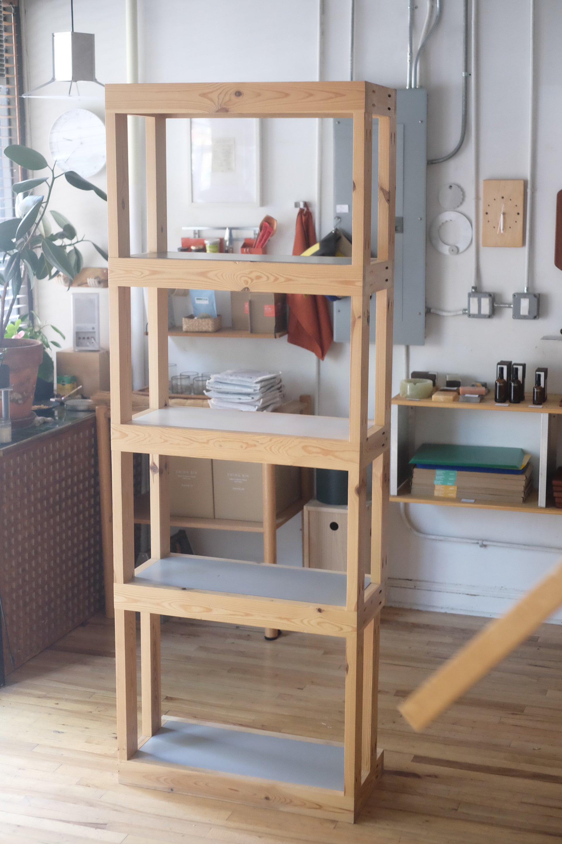 Custom Pine Shelves