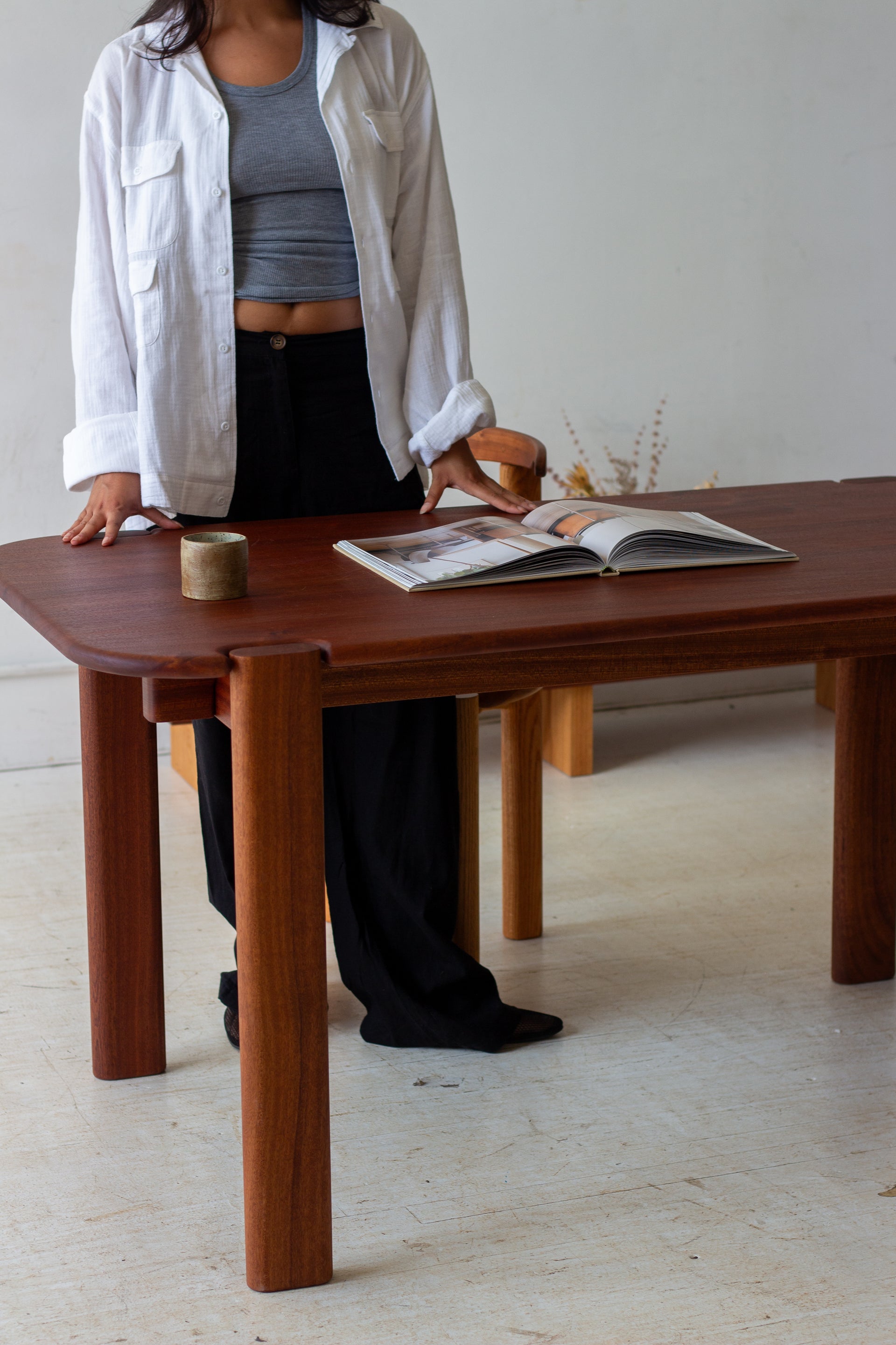 Rectangular 'Shmuel' in Sapele by Aidan Elias (low stock)