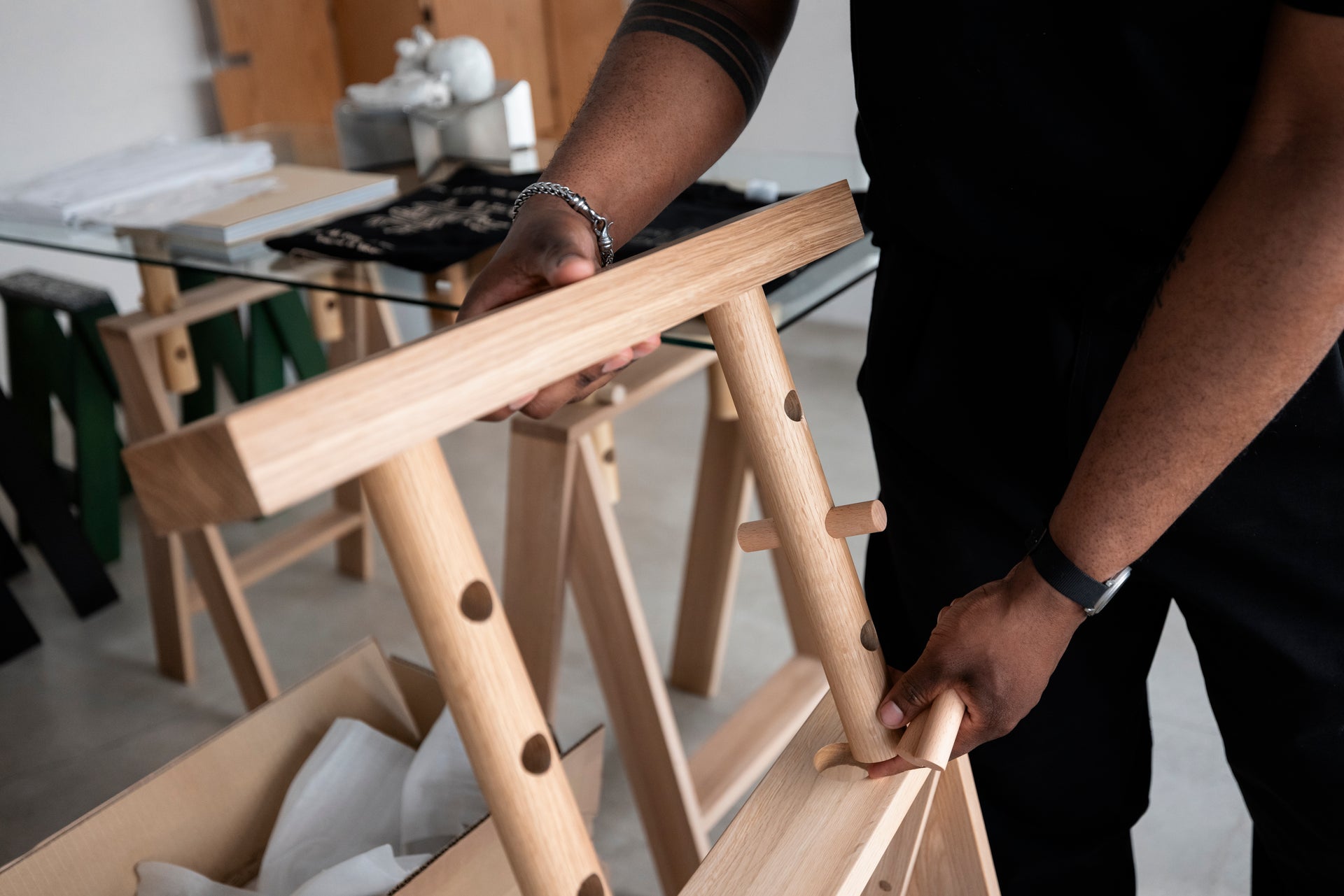 Recon AA By Lichen for Hako Supported by Karimoku, JAPAN