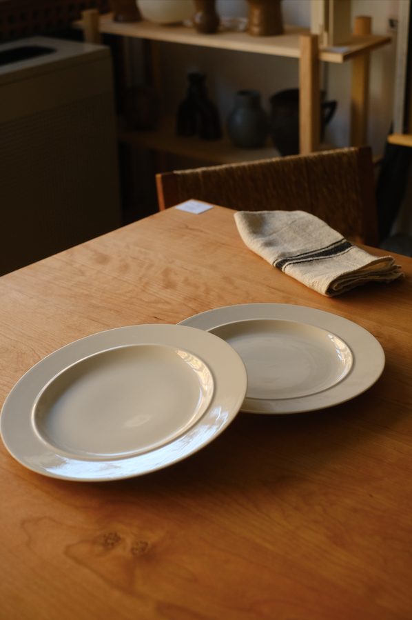 La Bella Tavola Dinner Plates by Ettore Sottsass for Alessi 1993 (2 Pack)