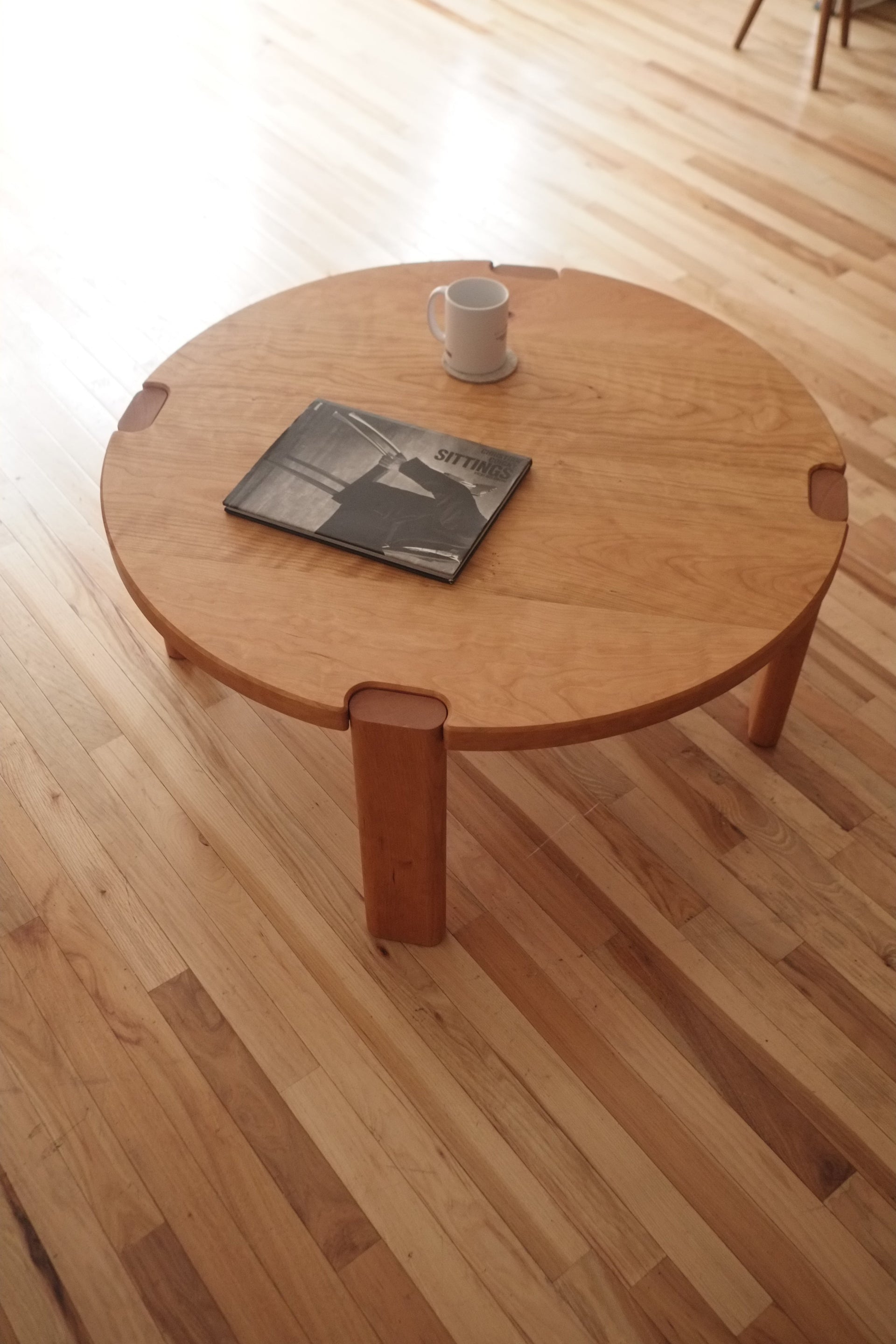 32" Round Shmuel Coffee Table by Aidan Elias