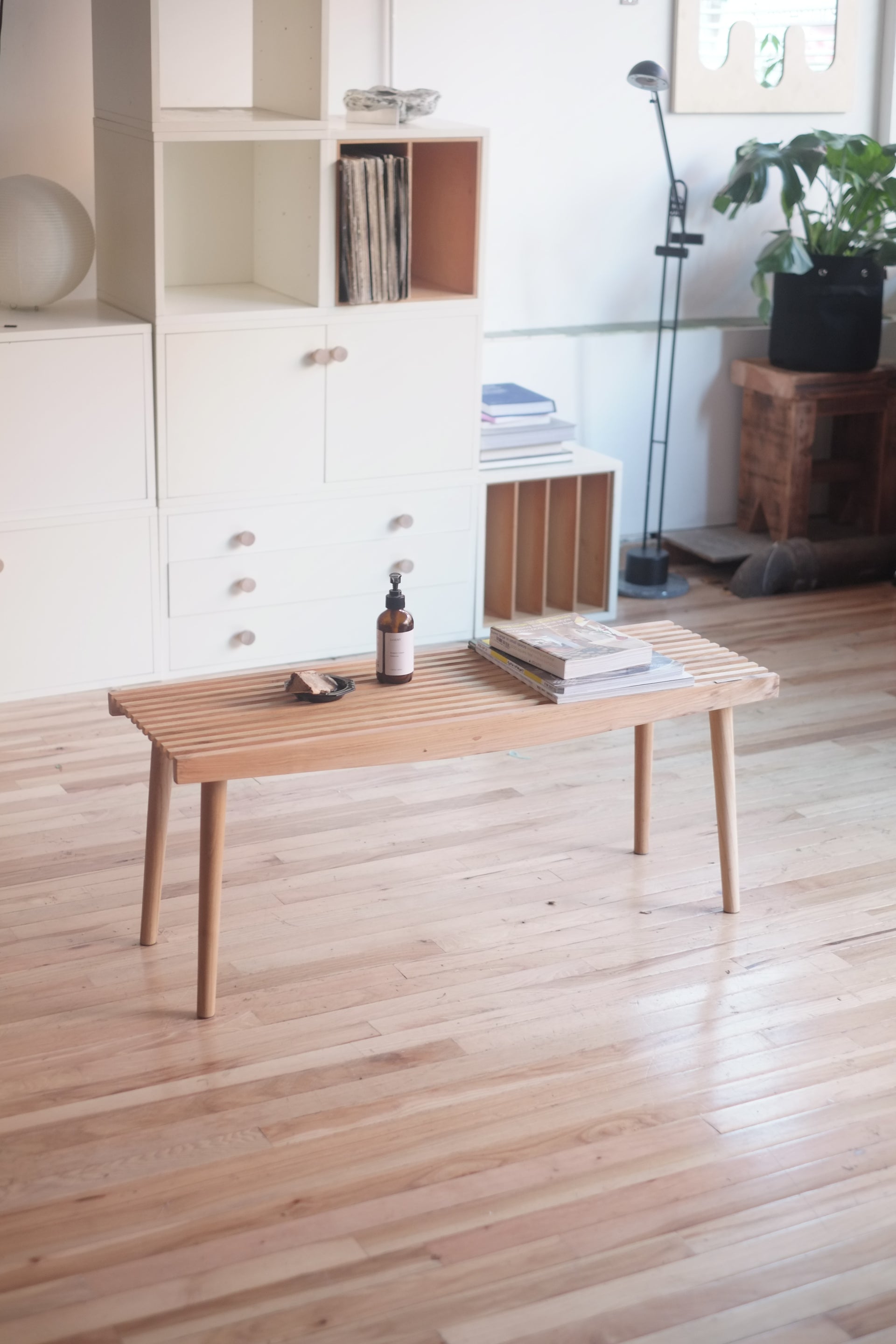 Coffee table bench by Spring Copenhagen (Teak)