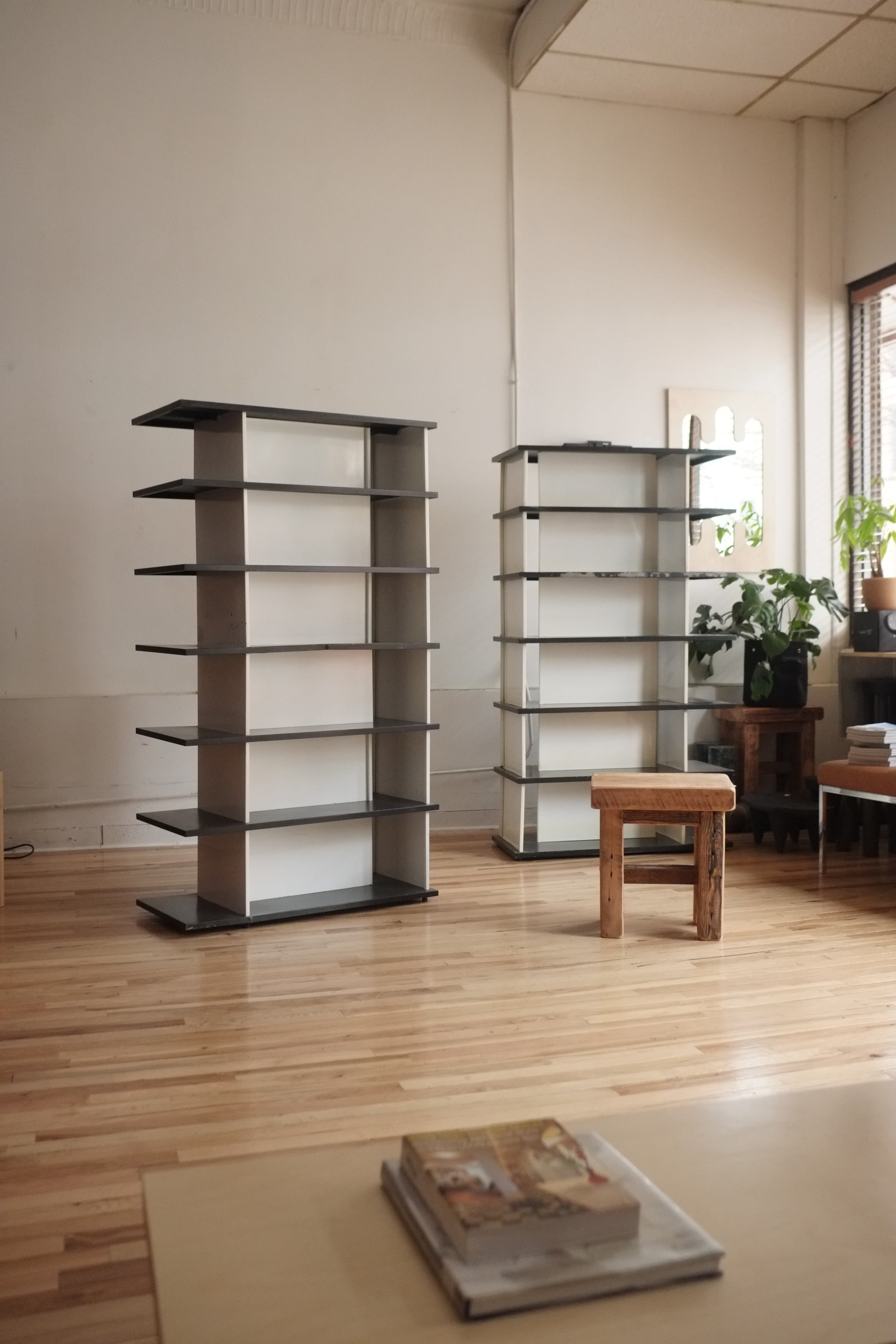Free Standing bookshelves by Wim Reitveld for De Bijenkorf c.1960 (Each)