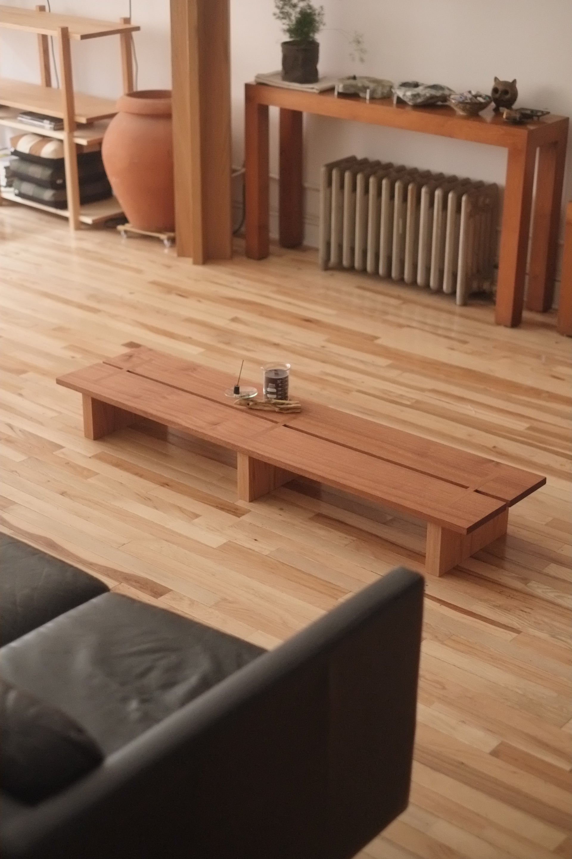 Low Table in Sapele by Dylan Ahern