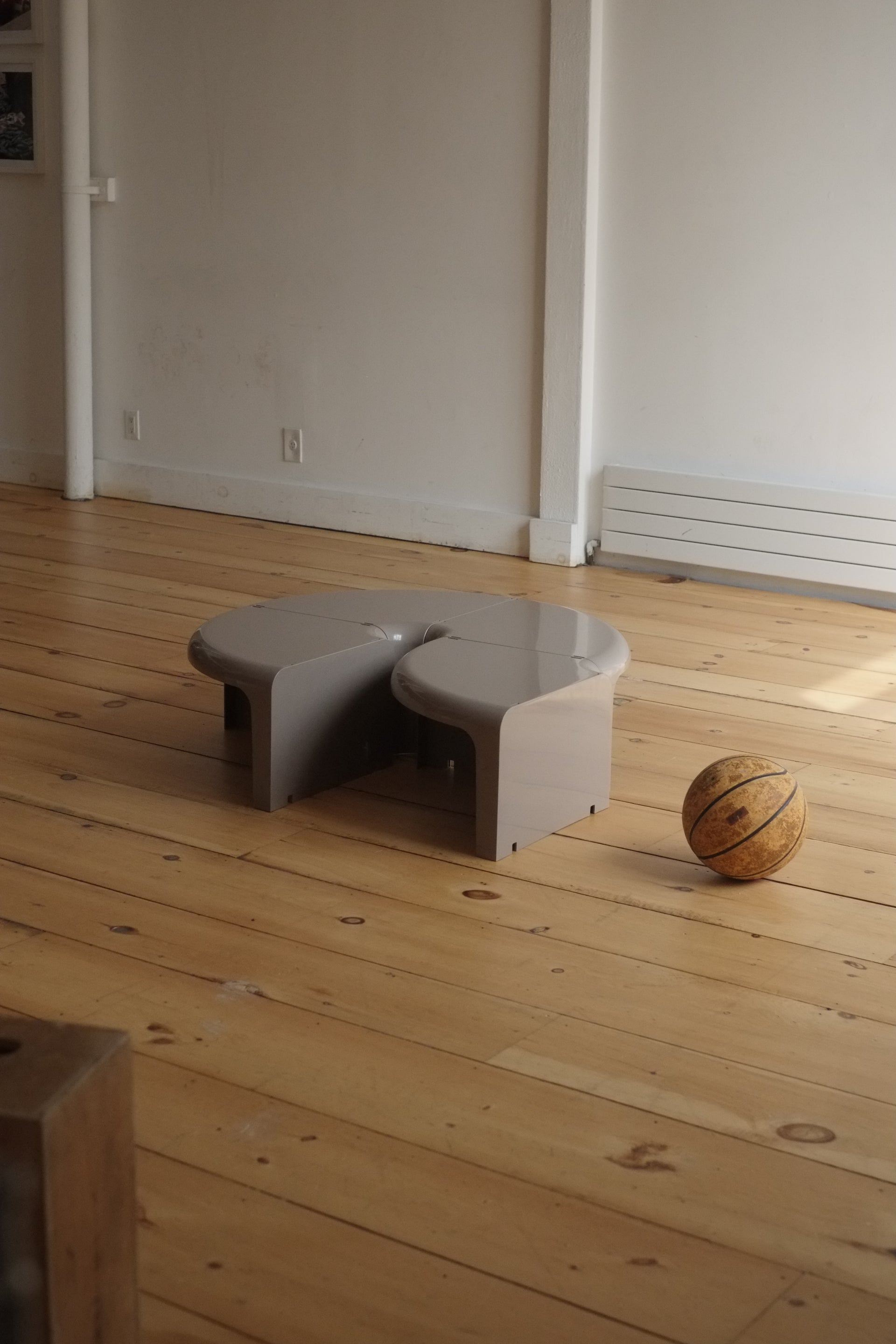 4/4 Coffee table by Rodolfo Bonetto (Cumin)