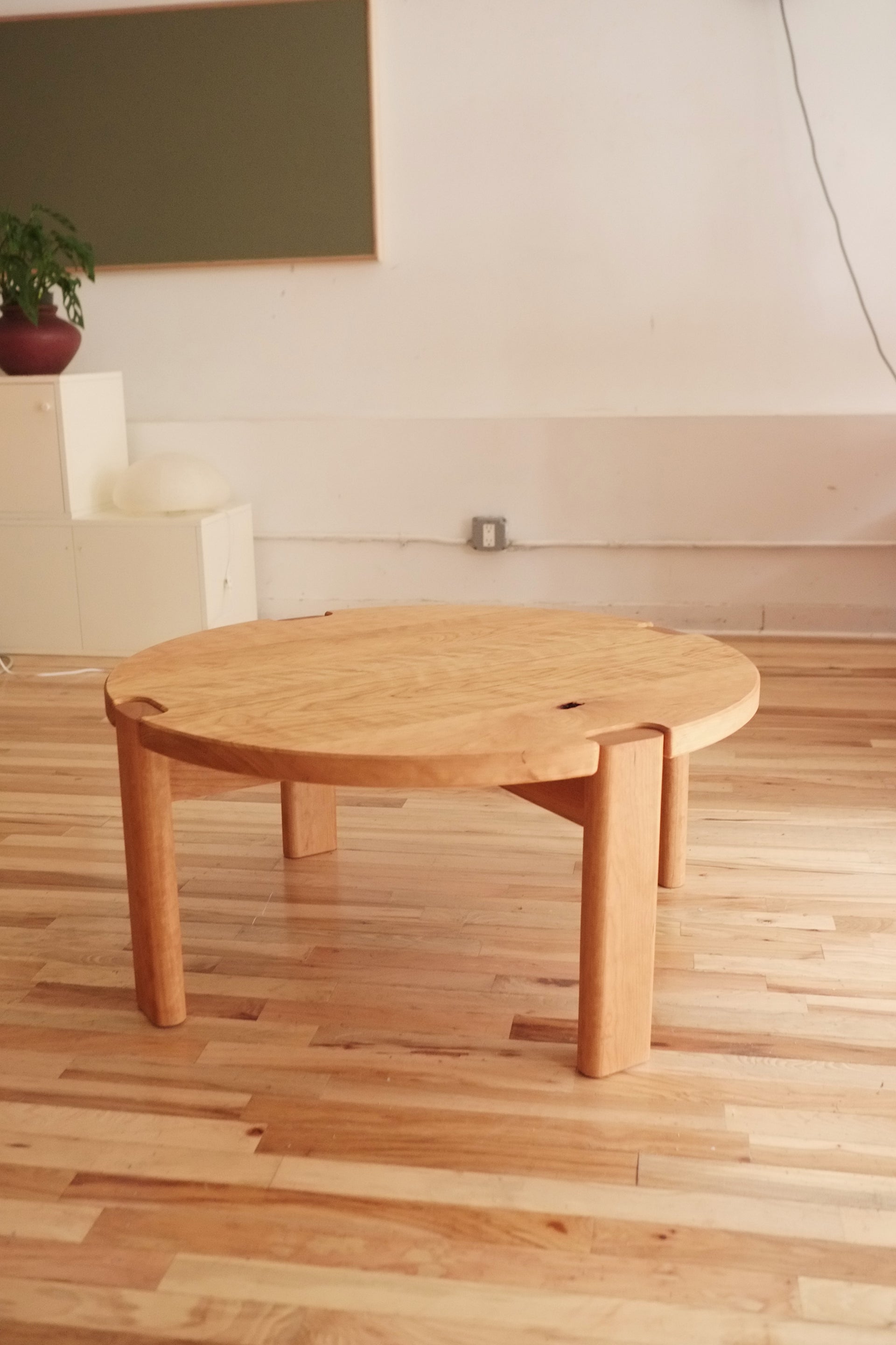 32" Round Shmuel Coffee Table by Aidan Elias