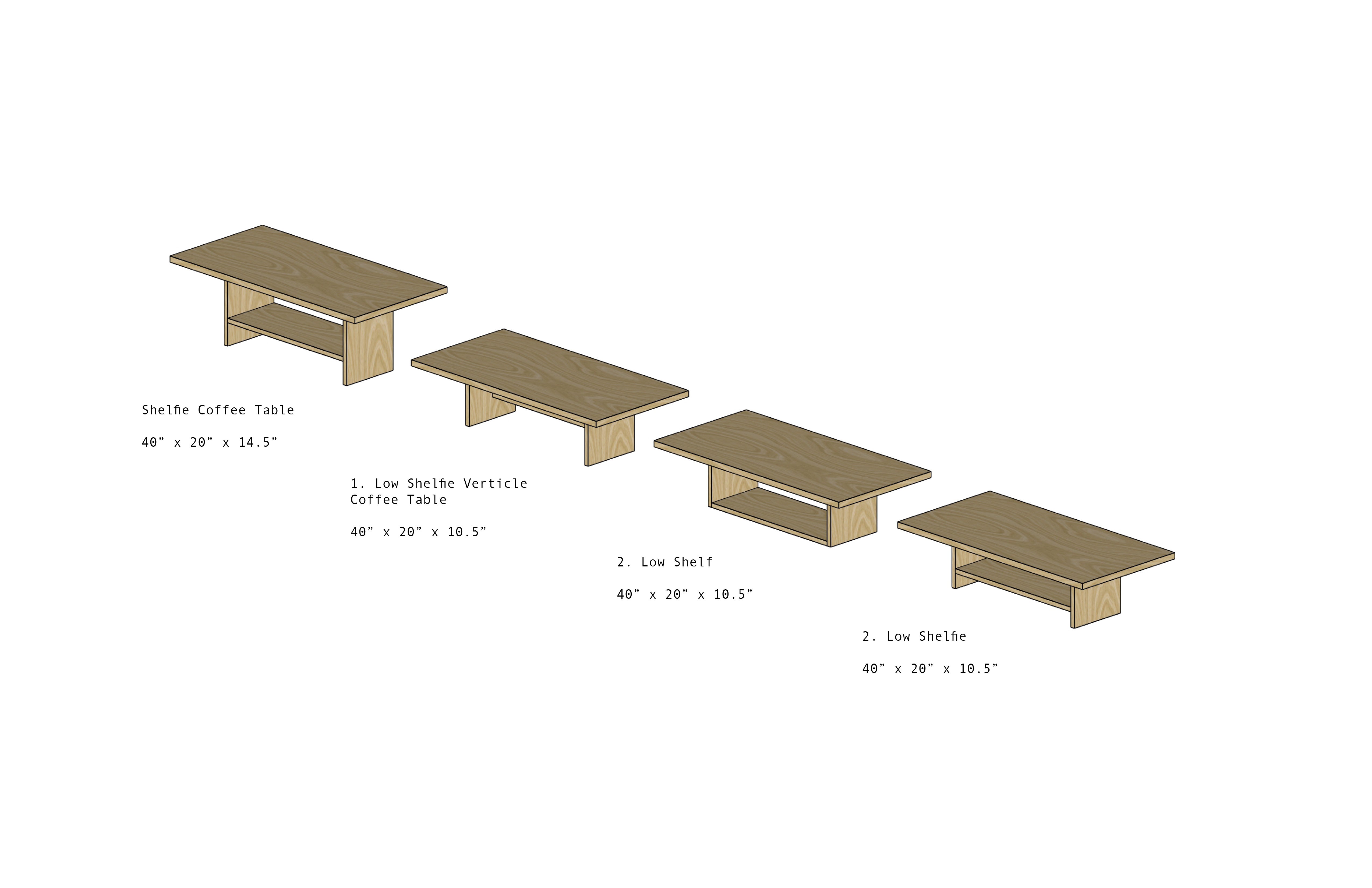 Coffee Tables lichennyc