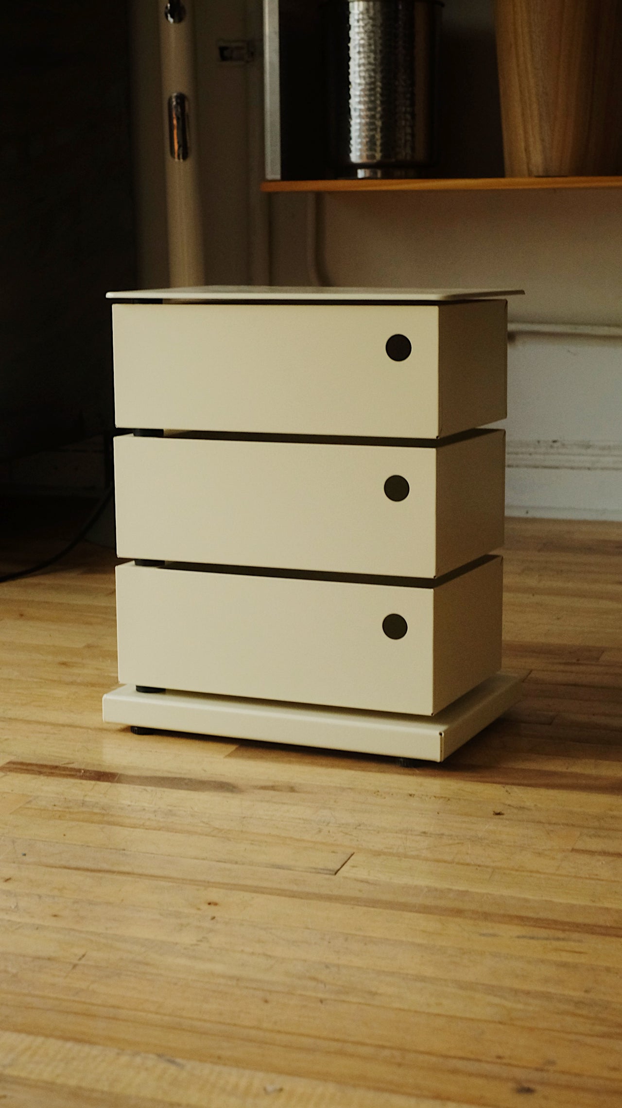 3-Drawer Pivot Cabinet (Butter)