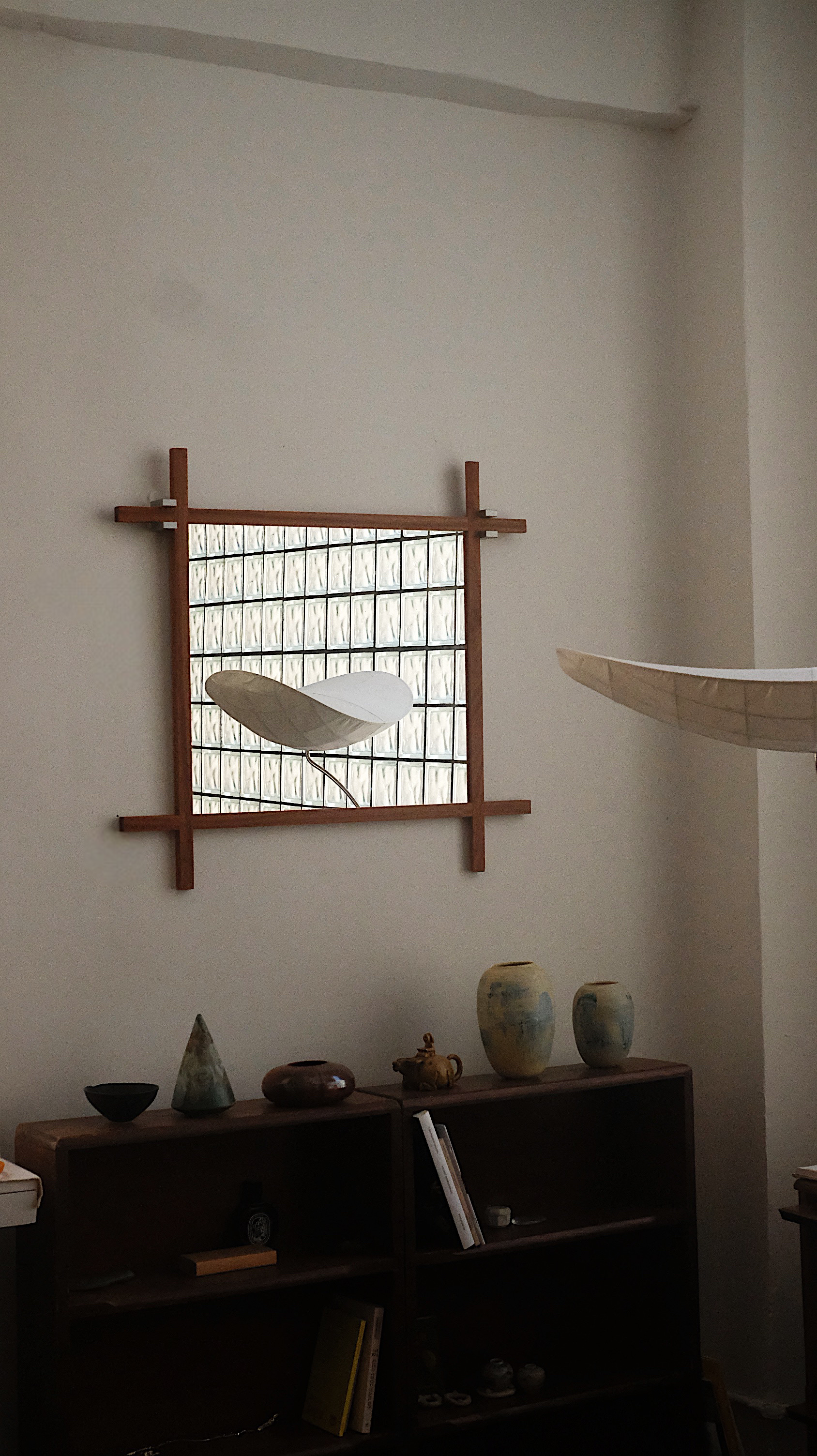 Sapele Hanging Wall Mirror by Ed Be (Low Stock)