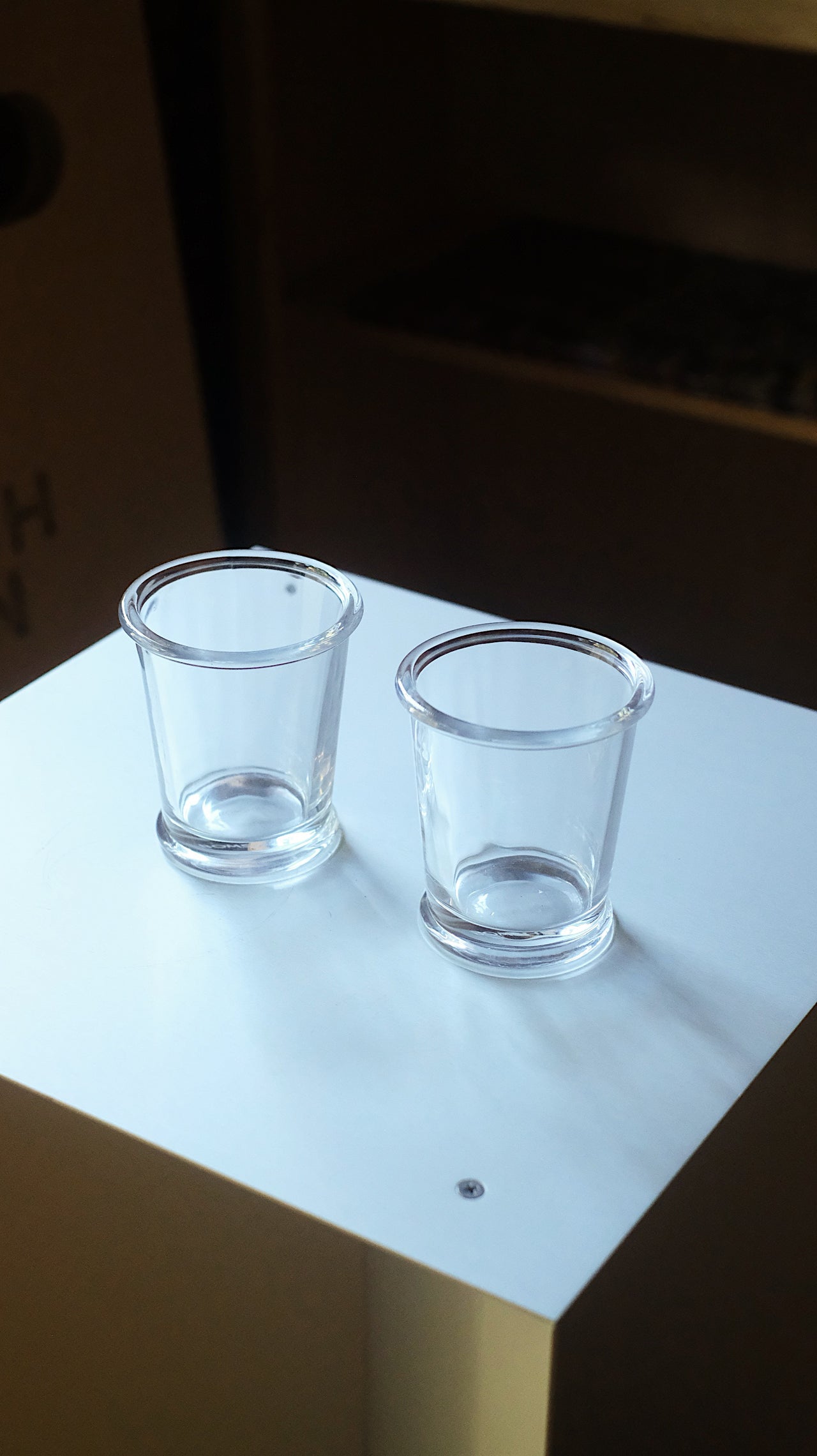 Set of 2 Ring Drinking Glasses - Set of 2