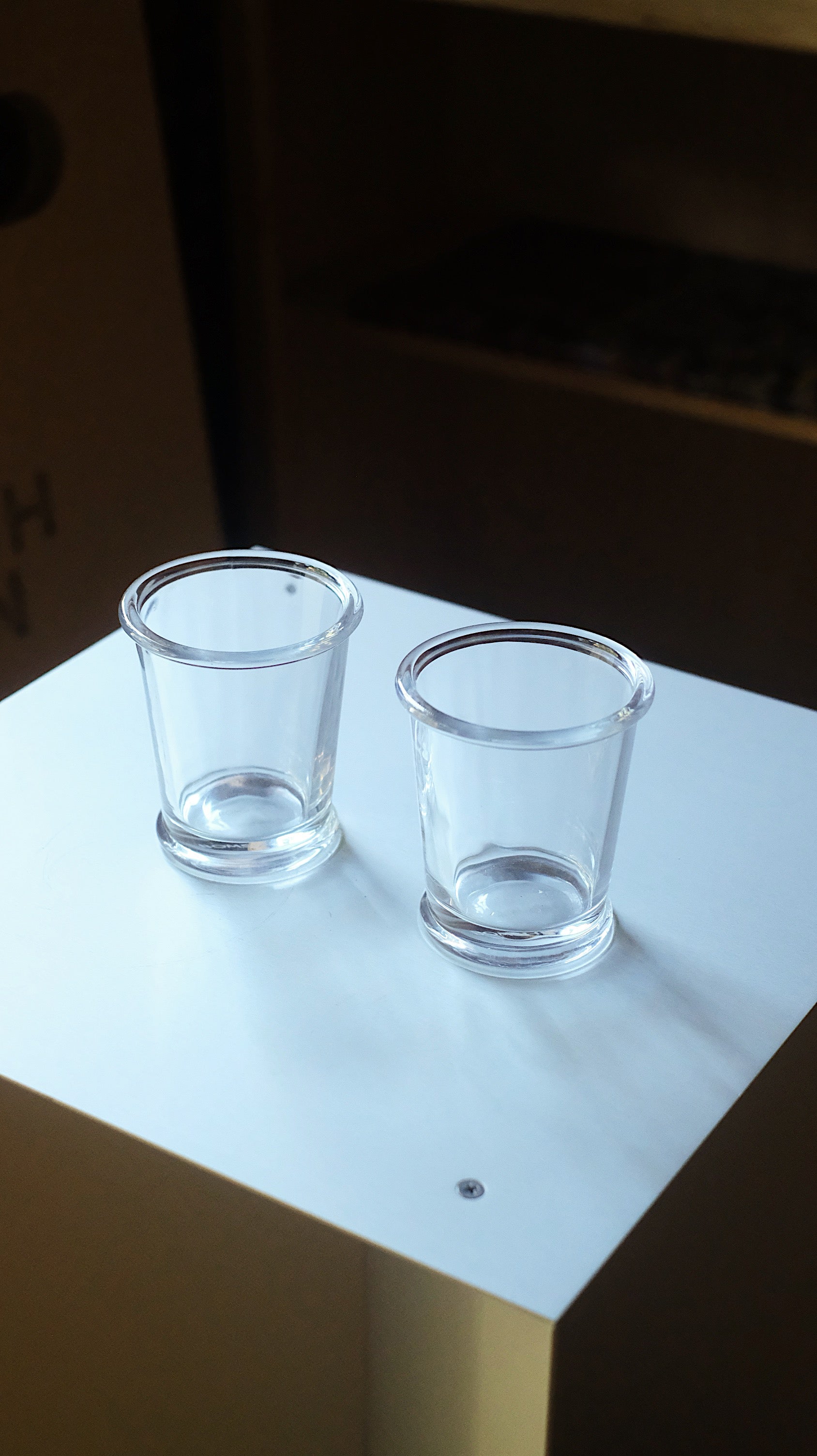 Set of 2 Ring Drinking Glasses - Set of 2