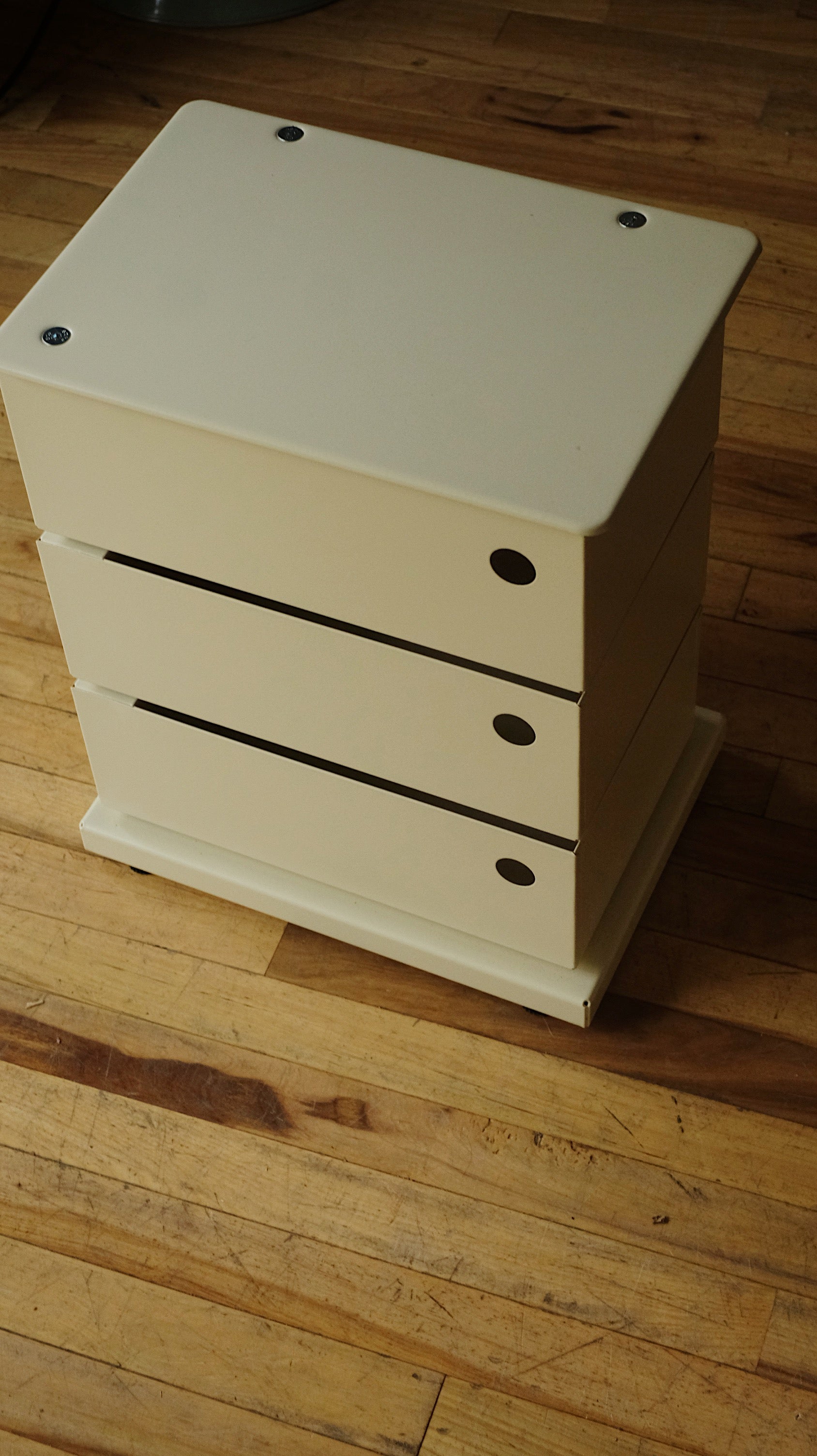 3-Drawer Pivot Cabinet (Butter)