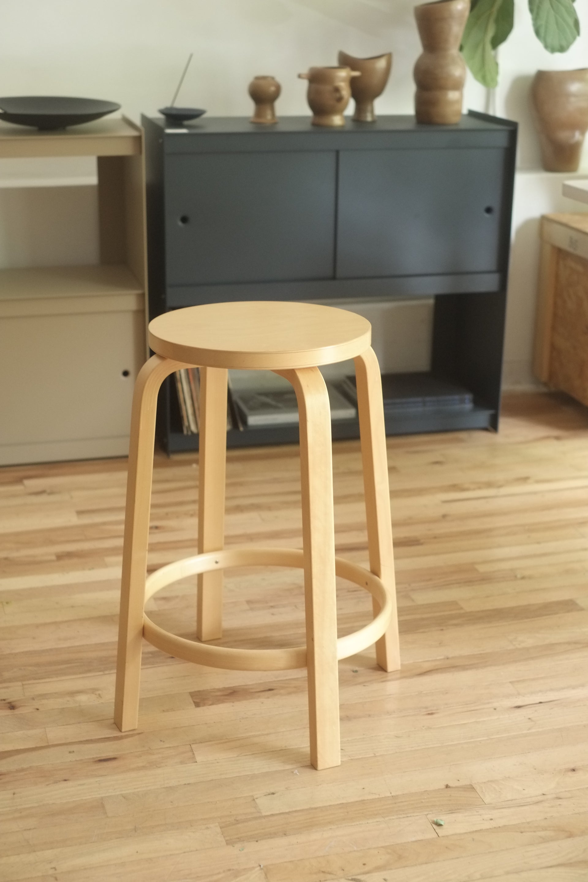 (B-Stock) Alvar Aalto Stool 64 for Artek (price per)