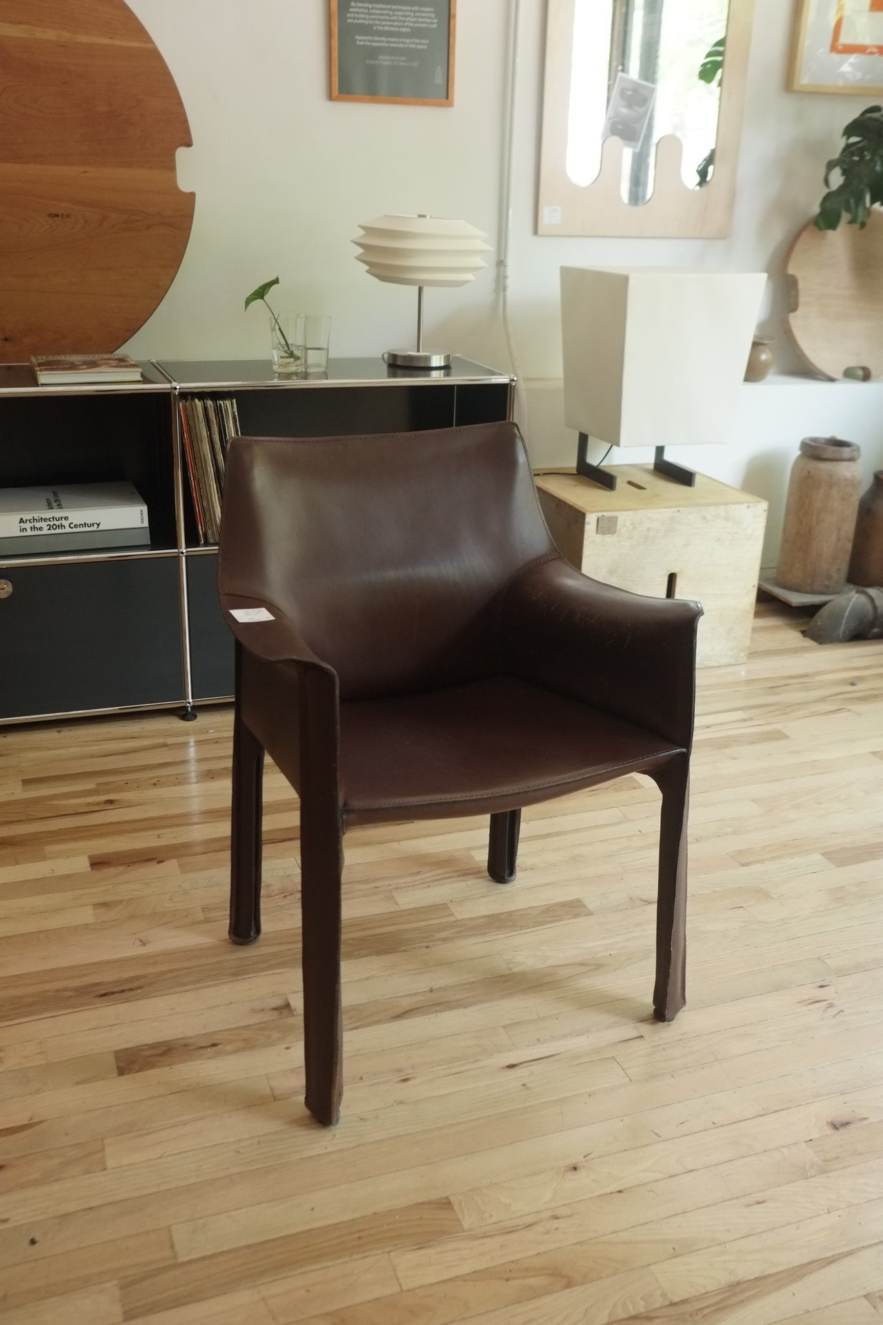 Cab 413 Armchair by Mario Bellini for Cassina