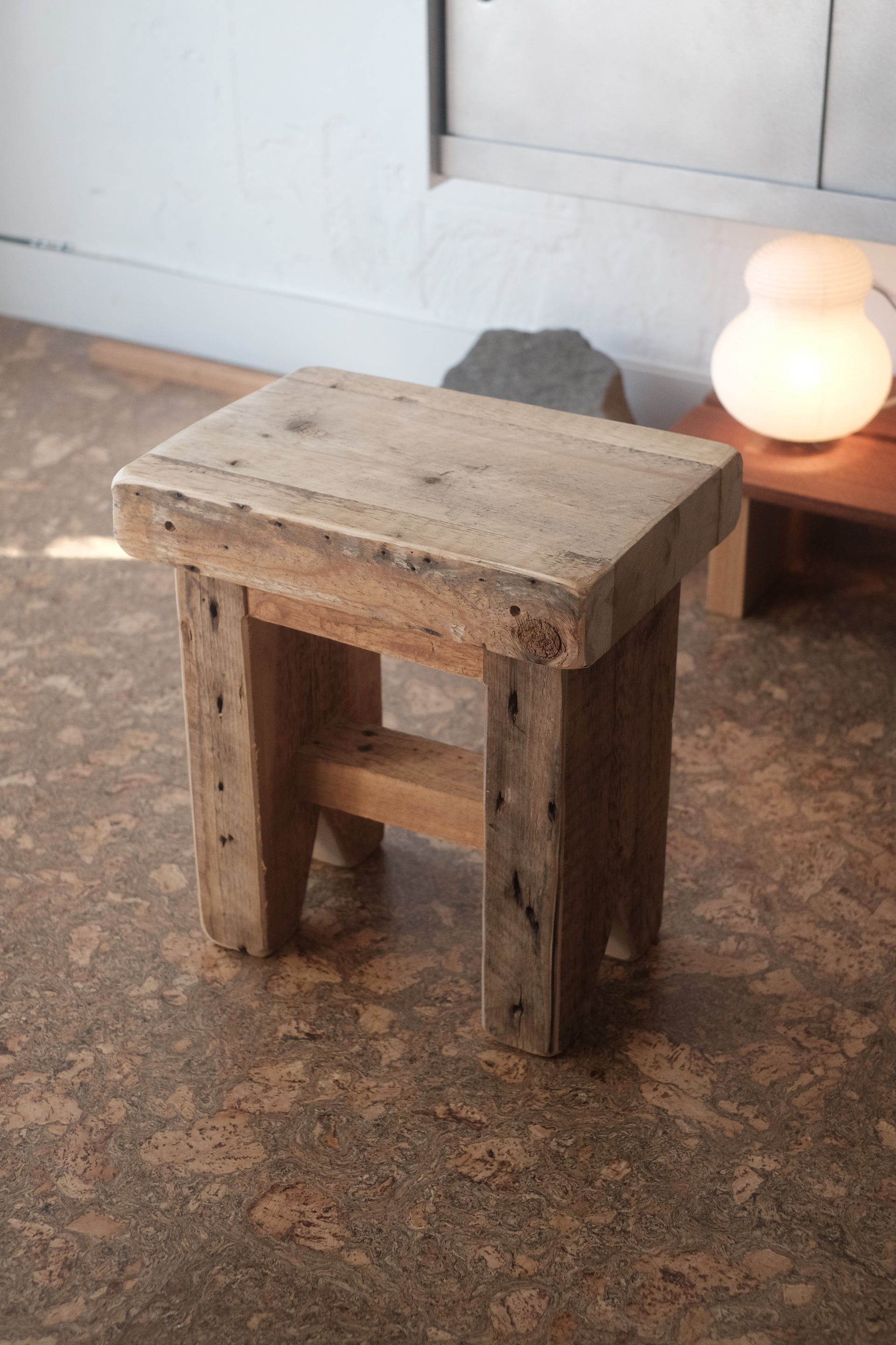 Chunky Reclaimed Stool