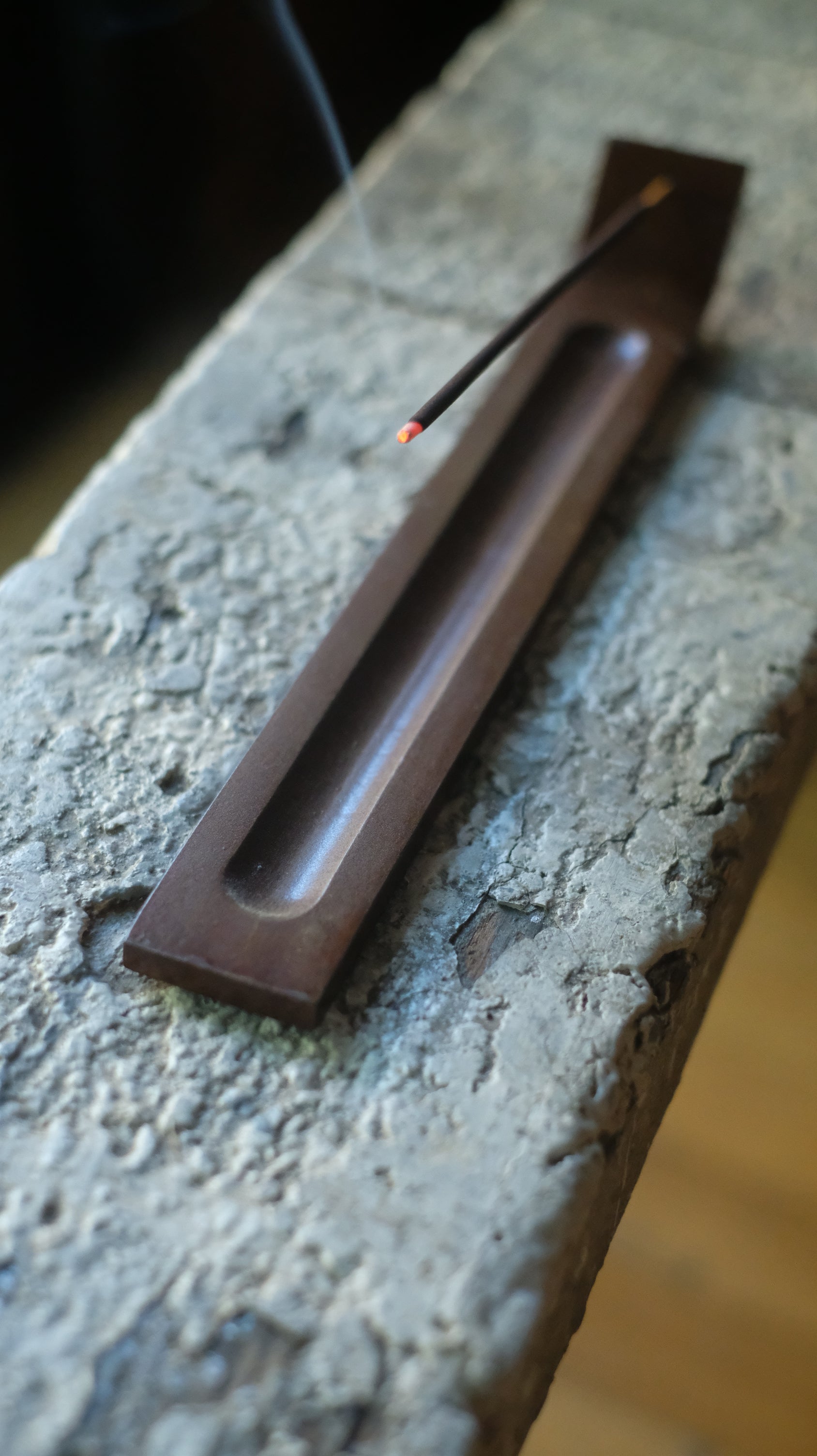Steel Incense holder by Diego Albuerne