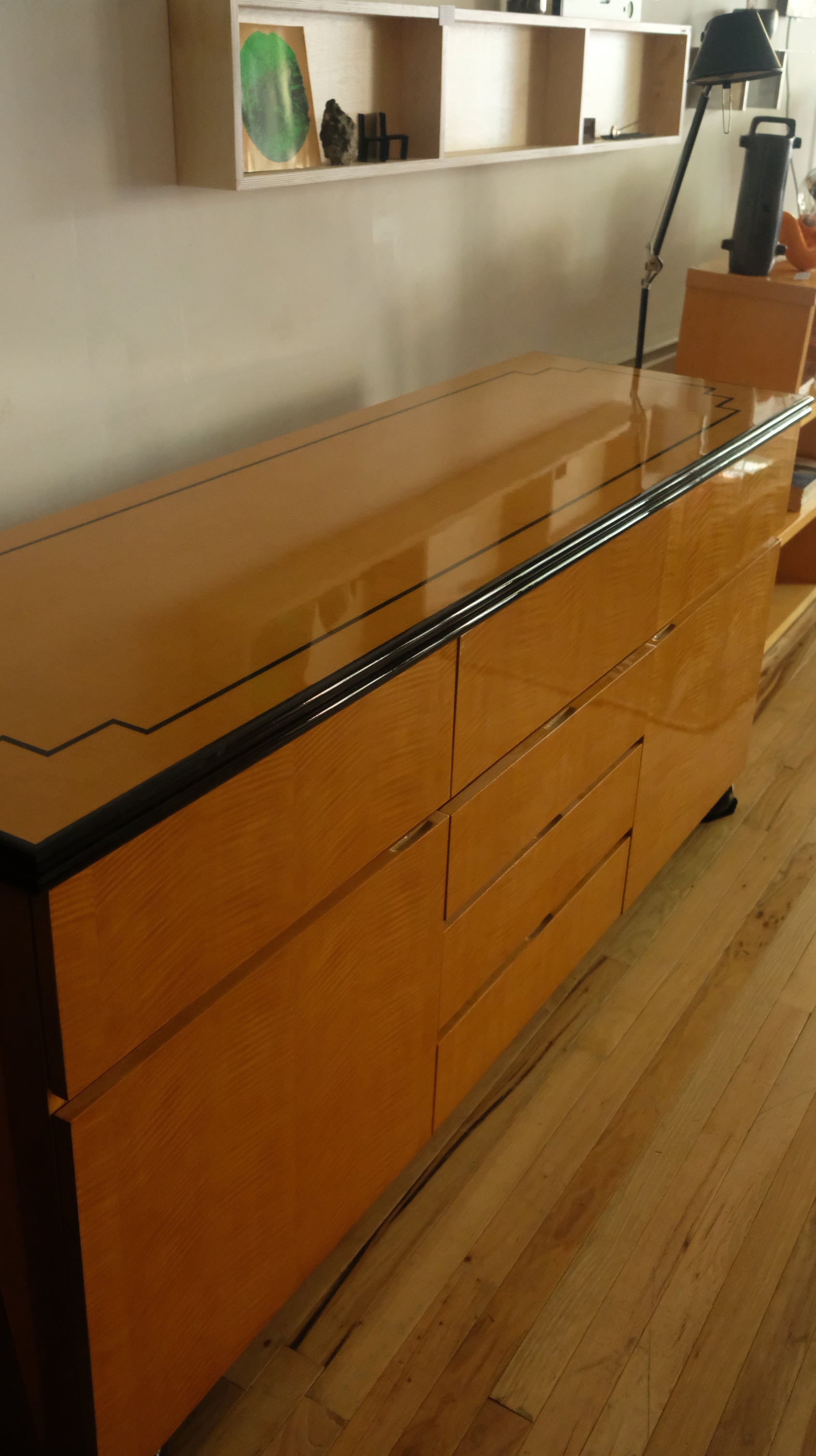 Custom Lacquered credenza