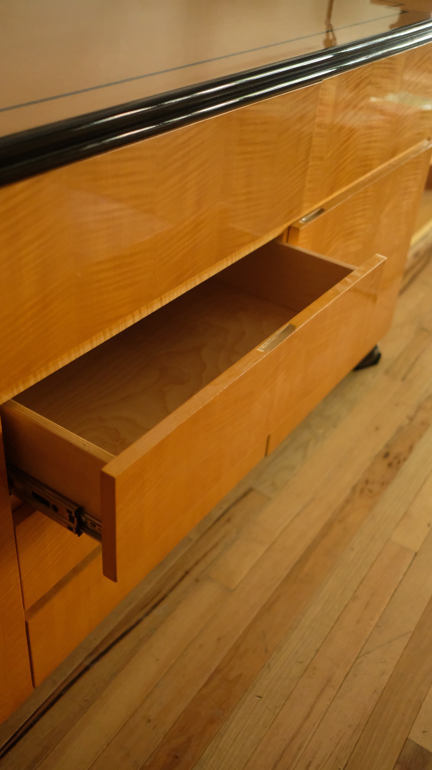 Custom Lacquered credenza