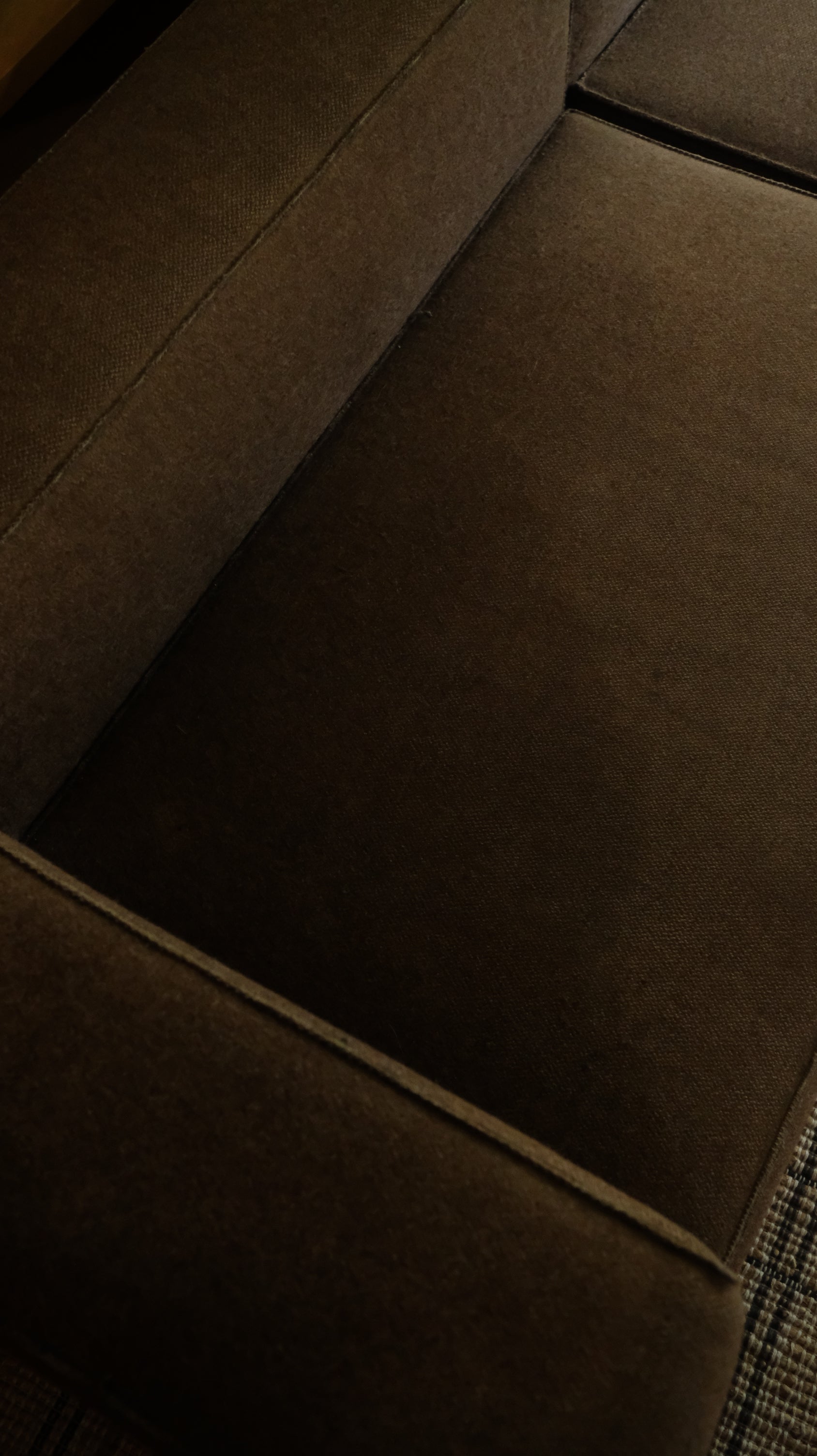 Low Profile Felt/Wool Sofa
