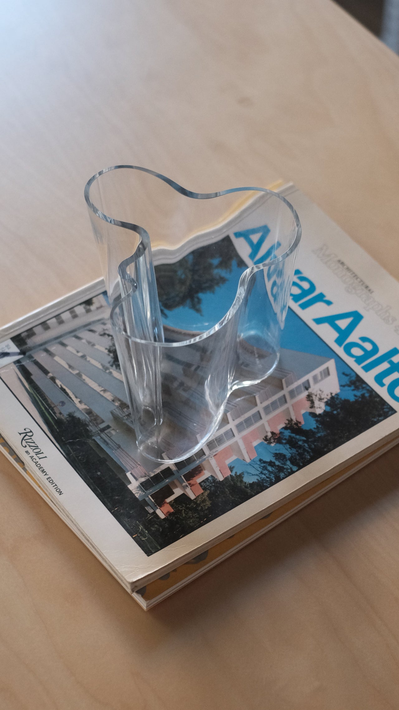 Aalto 4.75" Clear Vase by Iittala