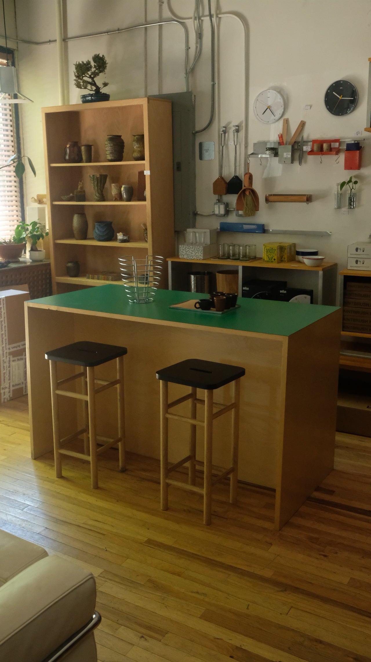 Plywood Kitchen Island