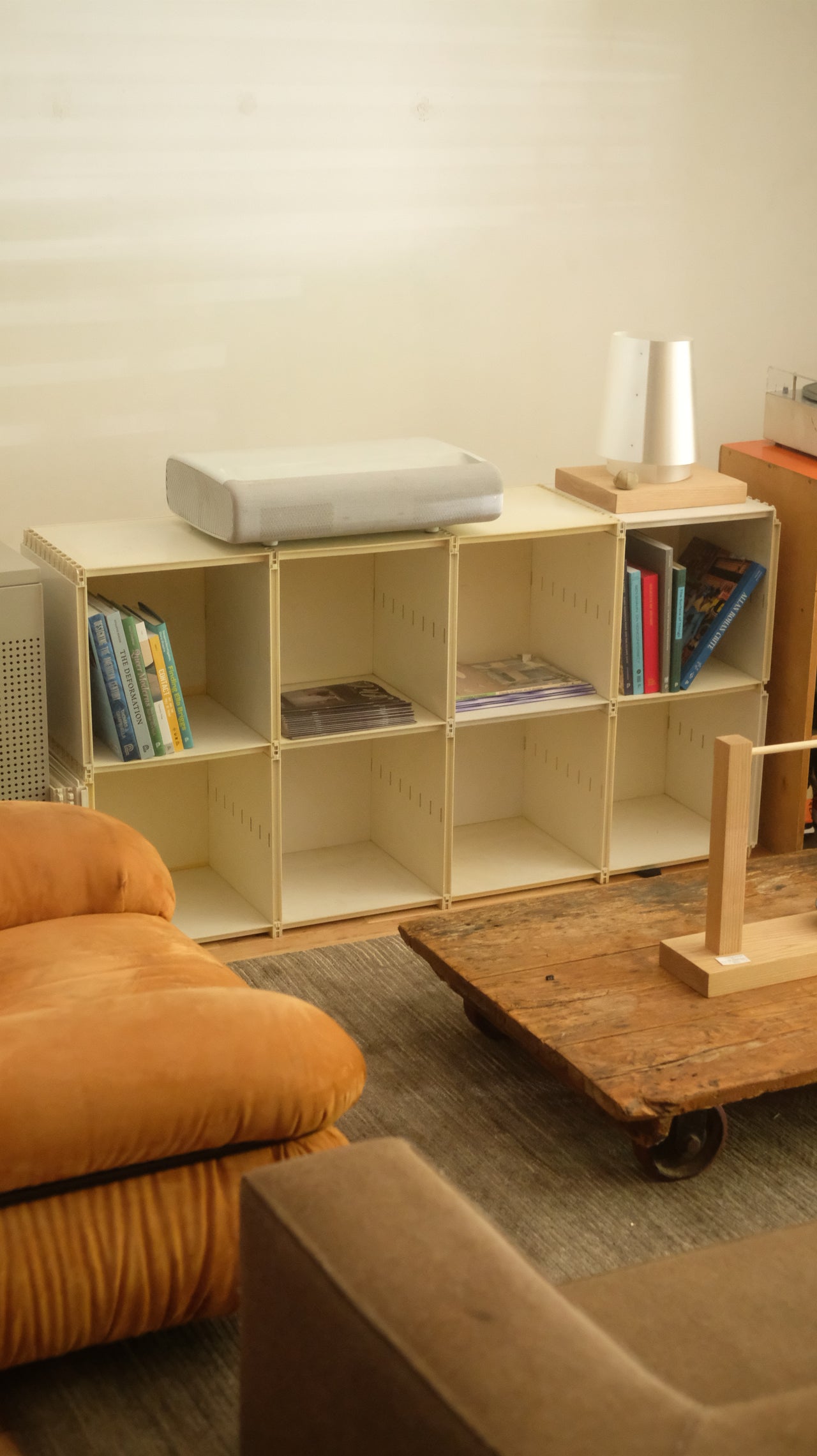 Rare 'Glifo' Shelving Unit by Enzo Mari for Gavina c.1967