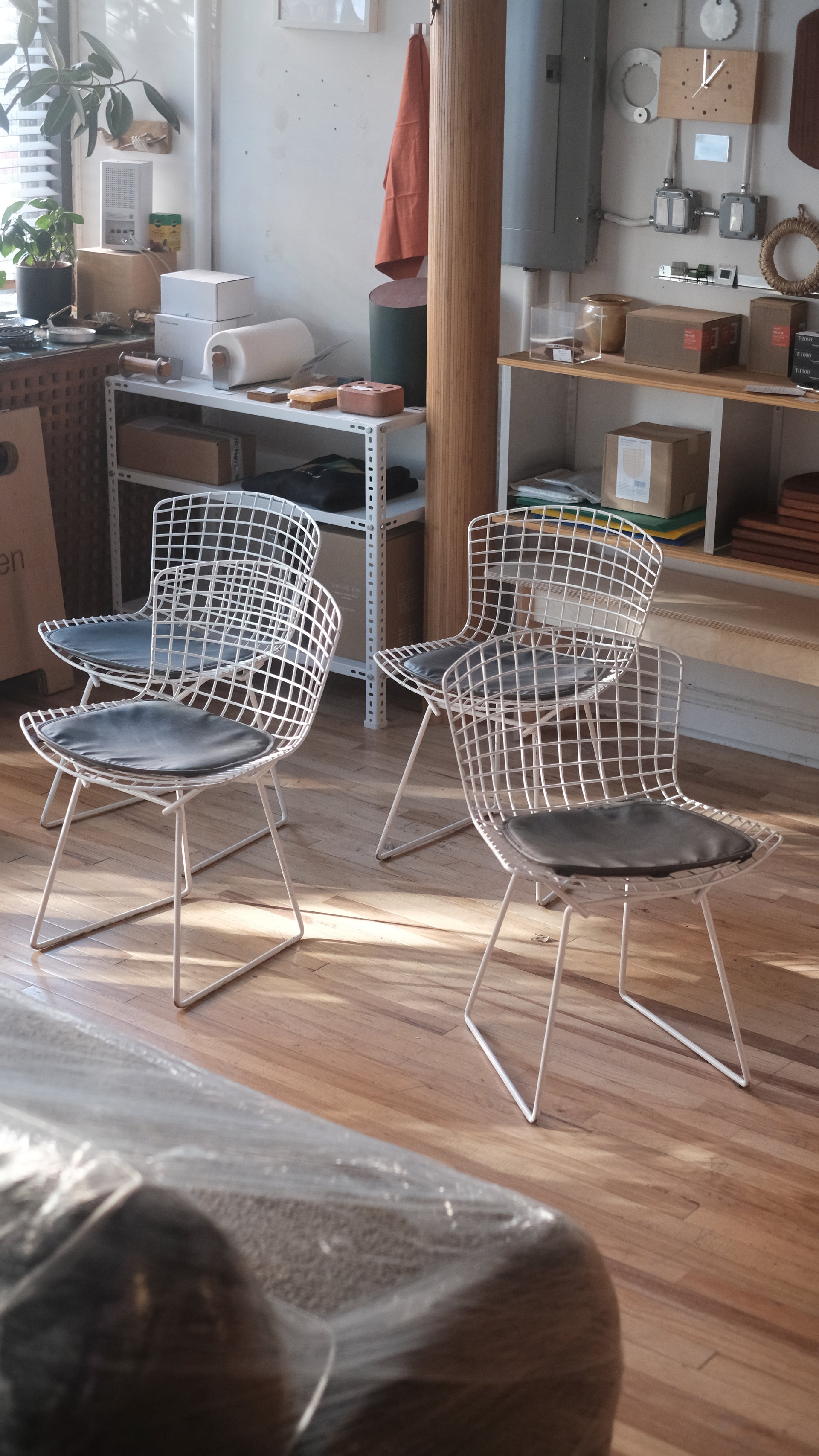 Bertoia Side Chairs by Knoll