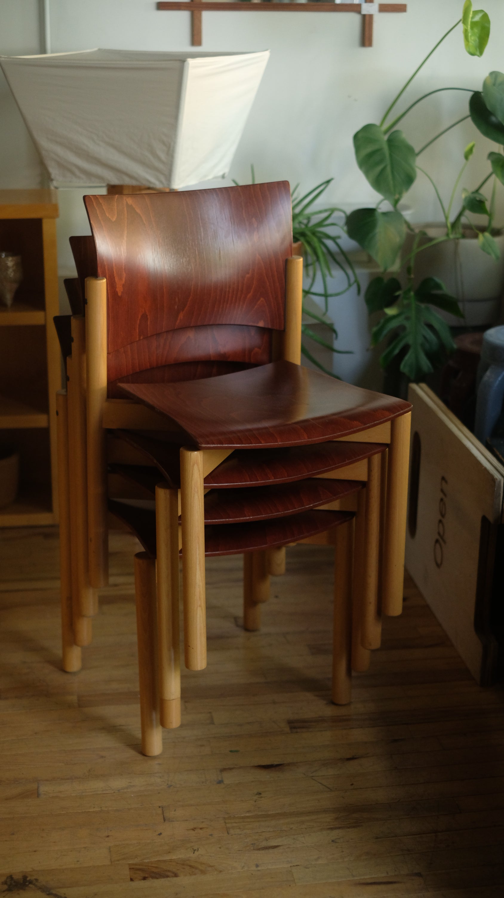 Stackable Dining Chairs by Kusch + Co (Set of 4)