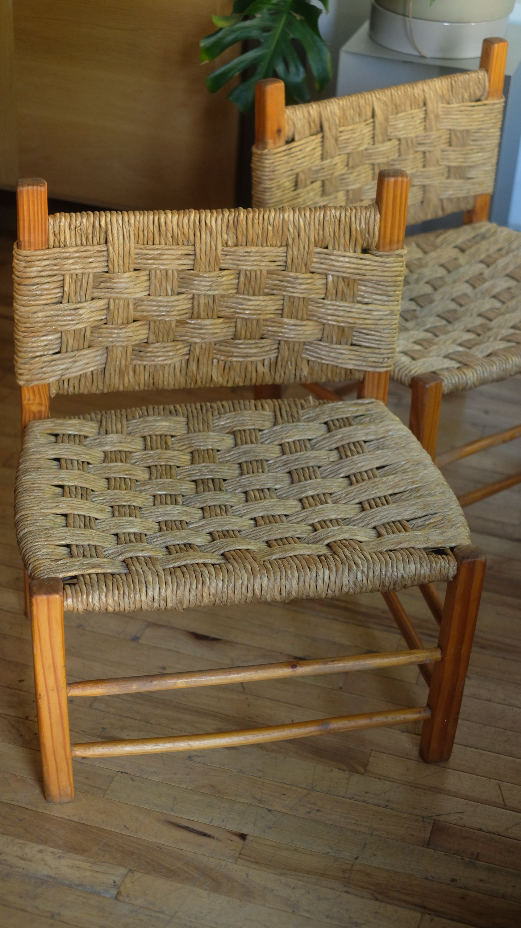 Low Rush Lounge chairs (Pair Only)